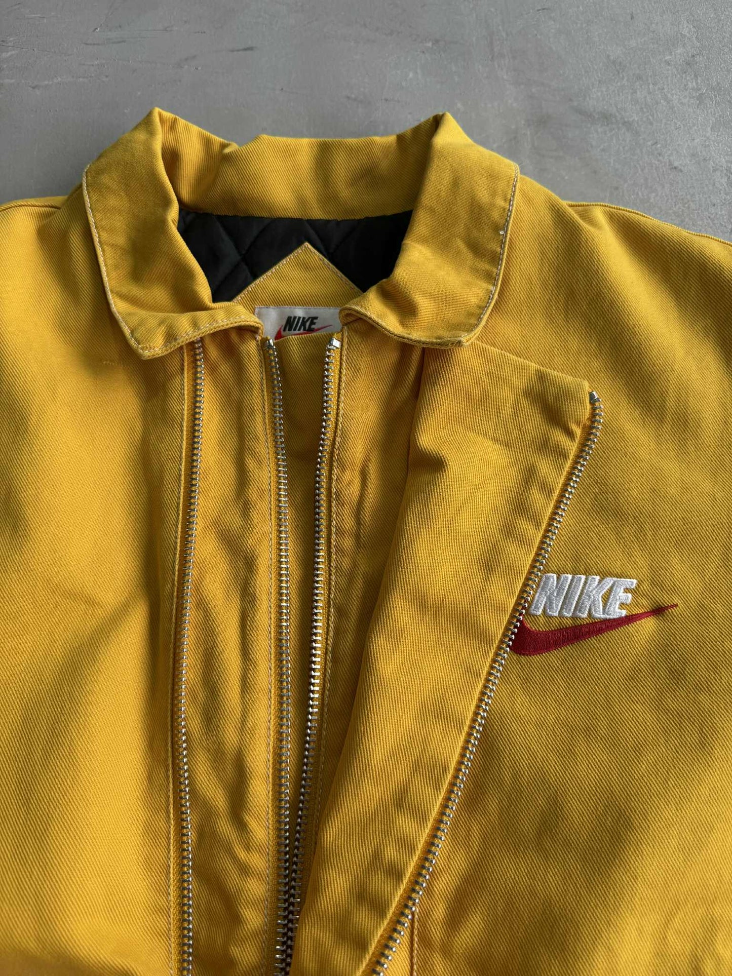 Nike x Supreme Double zip Quilted Work Jacket