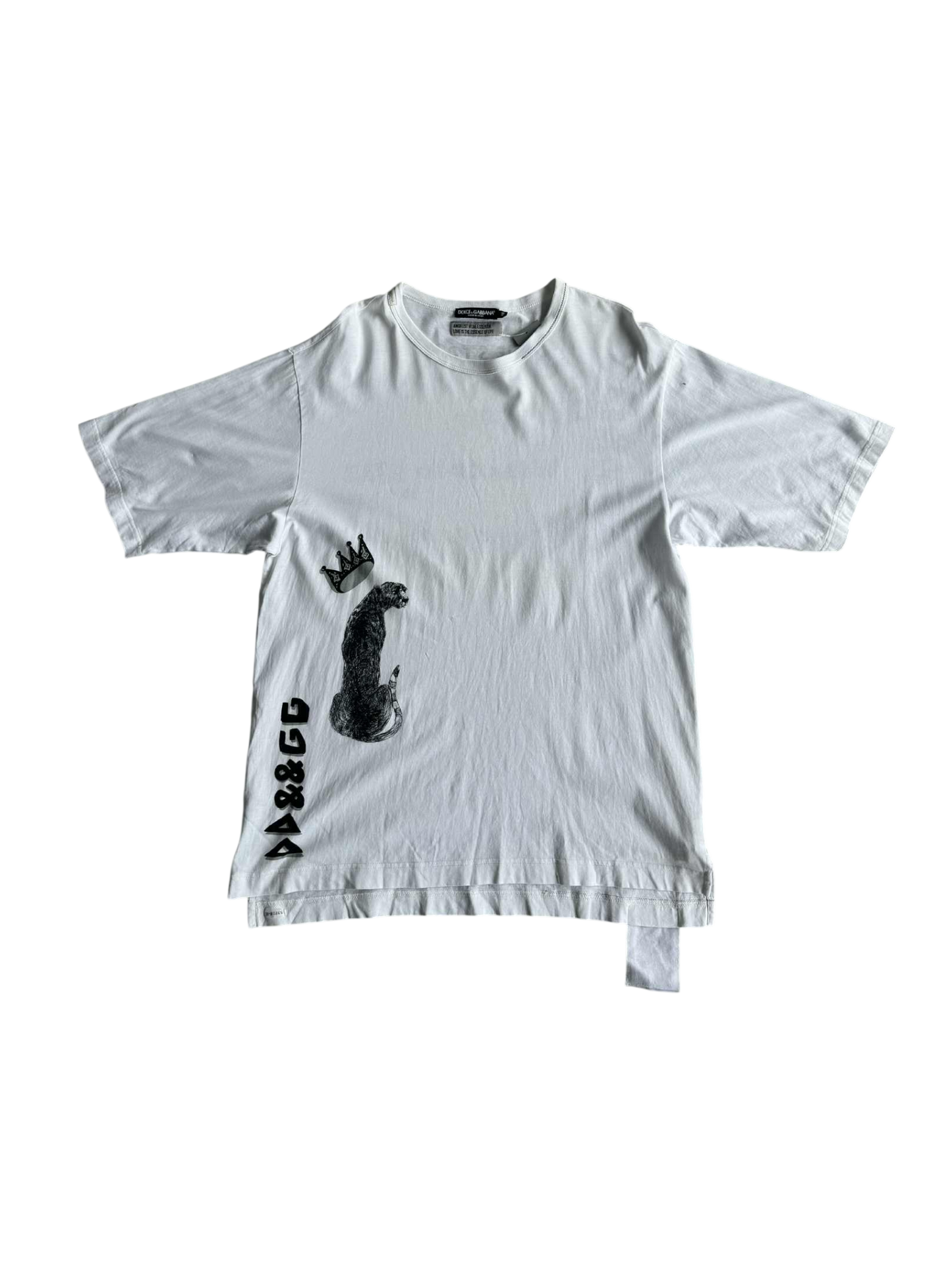 Dolce & Gabbana Printed White tee