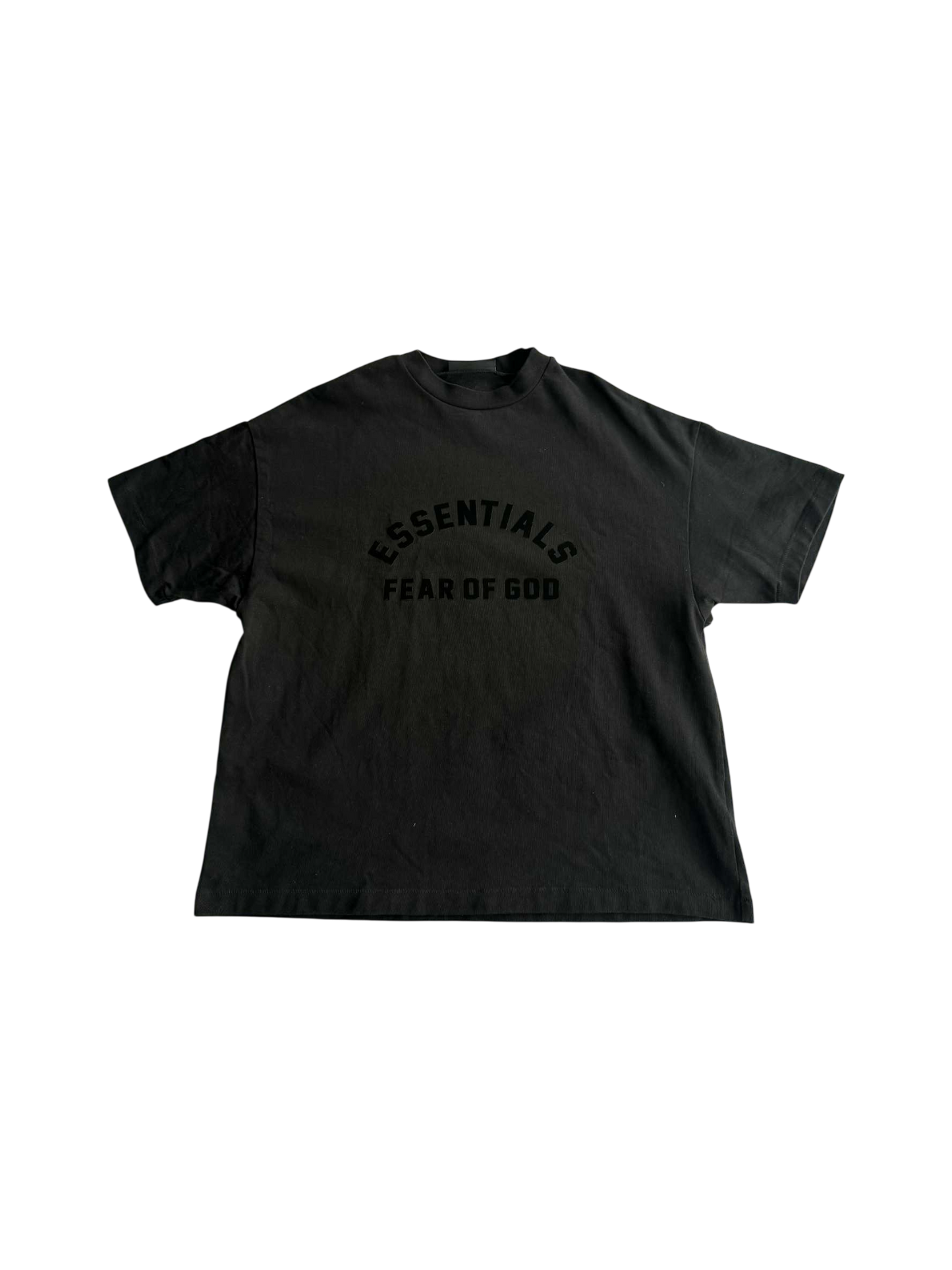 Essentials Fear Of God Black Oversized Shirt