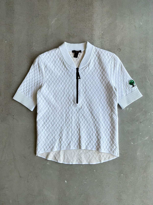 Louis Vuitton Quilted Half Zip Top