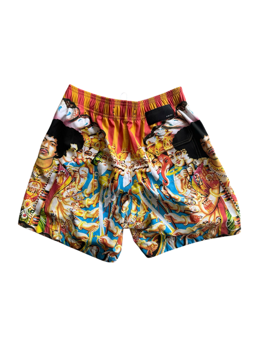 Amiri x Jimi Hendrix Nylon Shorts