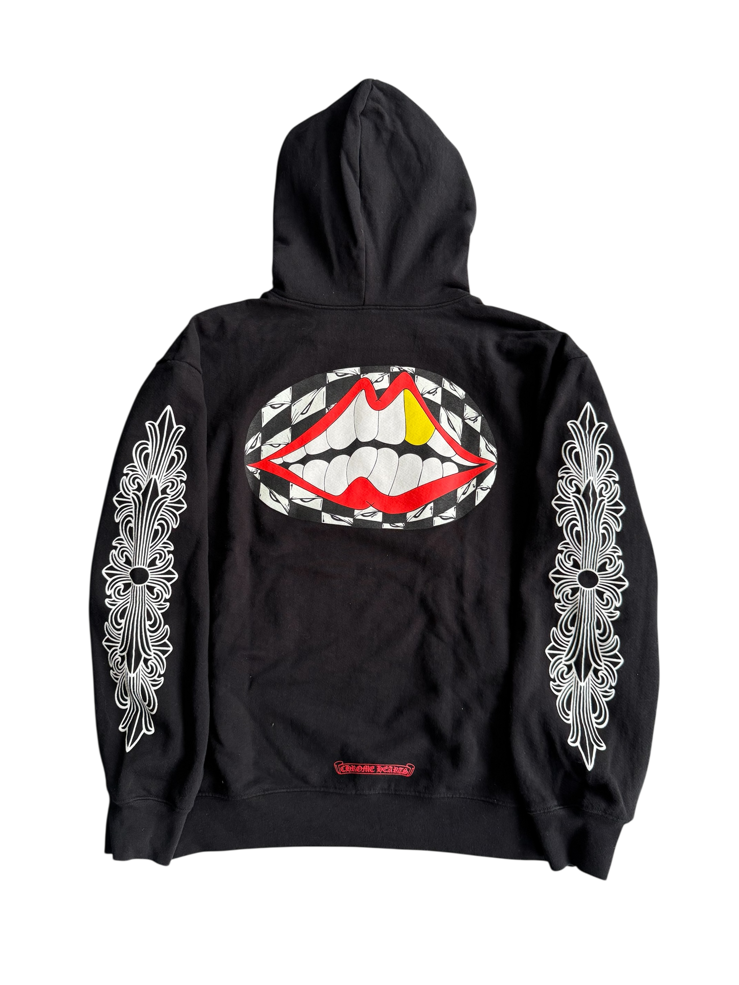 Chrome Hearts Matty Boy ‘Chomper’ Floral Hoodie