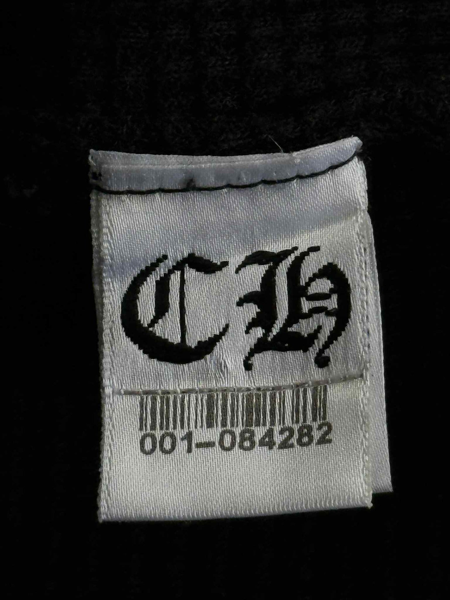 Chrome Hearts Vintage Scroll and Stars Zip Hoodie
