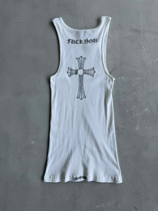 Vintage Chrome Hearts Cross Tank top