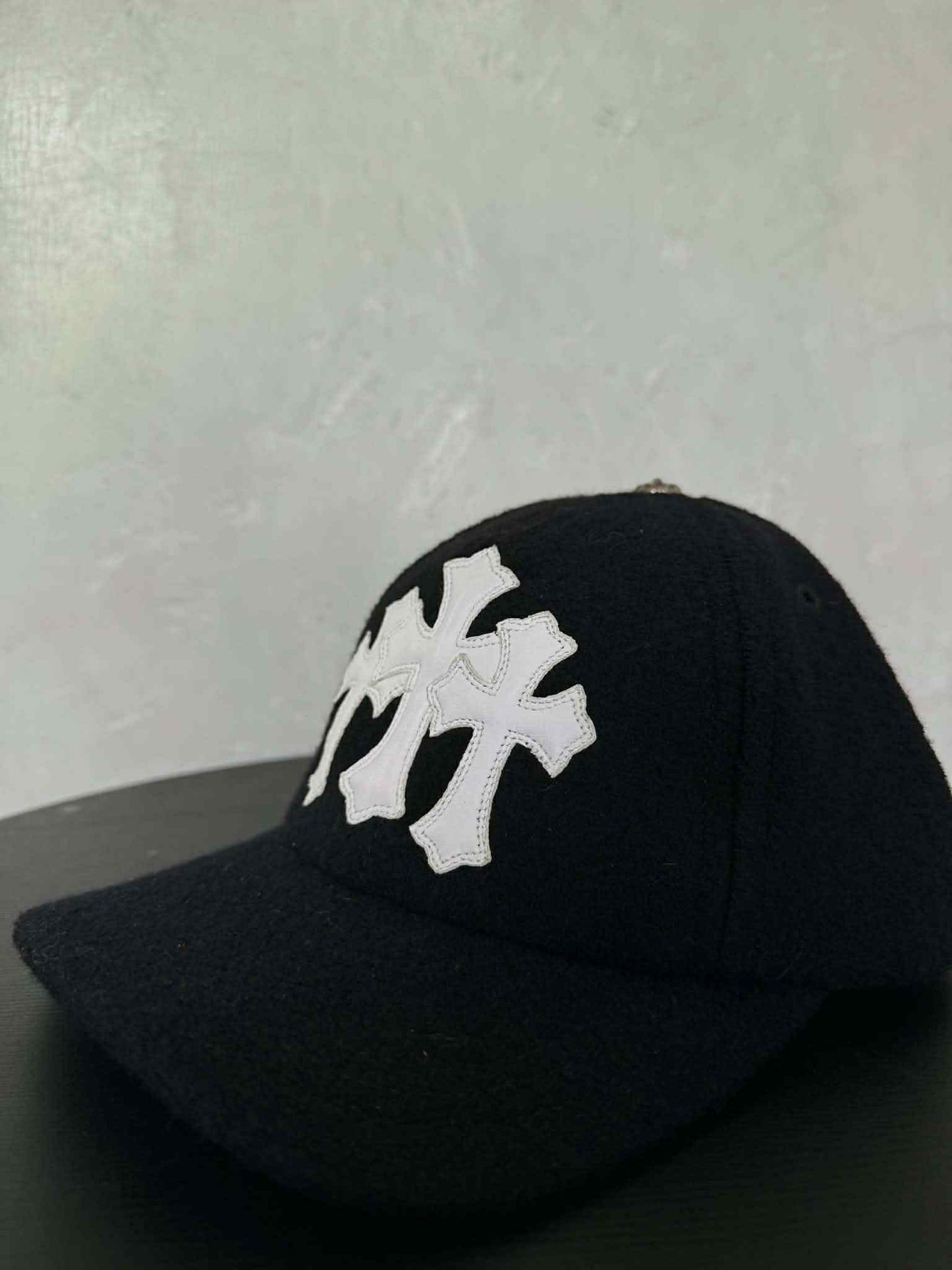 Chrome Hearts Tripple Cross Patch Wool Cap