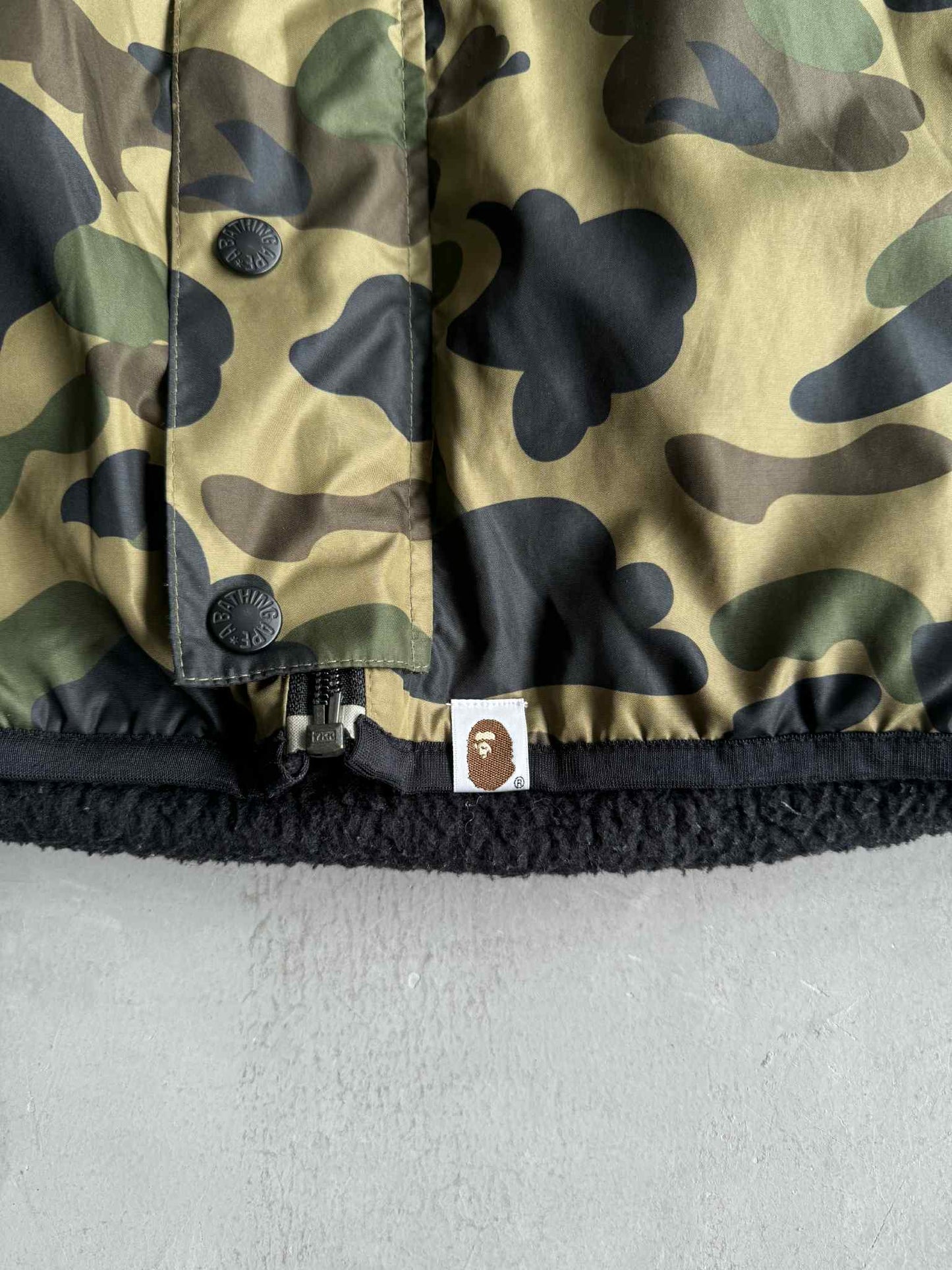 Bape 1st Camou Reversible Jacket