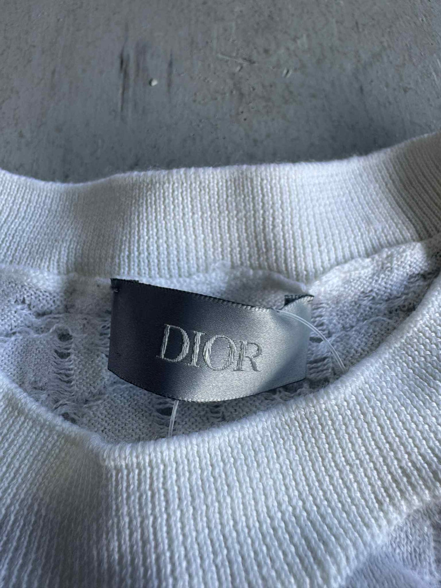 Womens Dior Oblique White Shirt