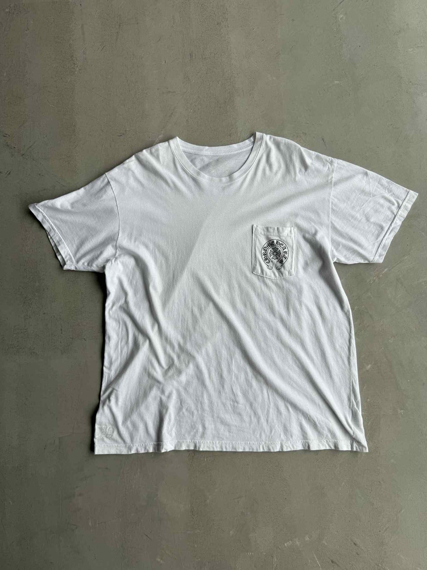 Chrome Hearts White Horseshoe Honolulu Tee