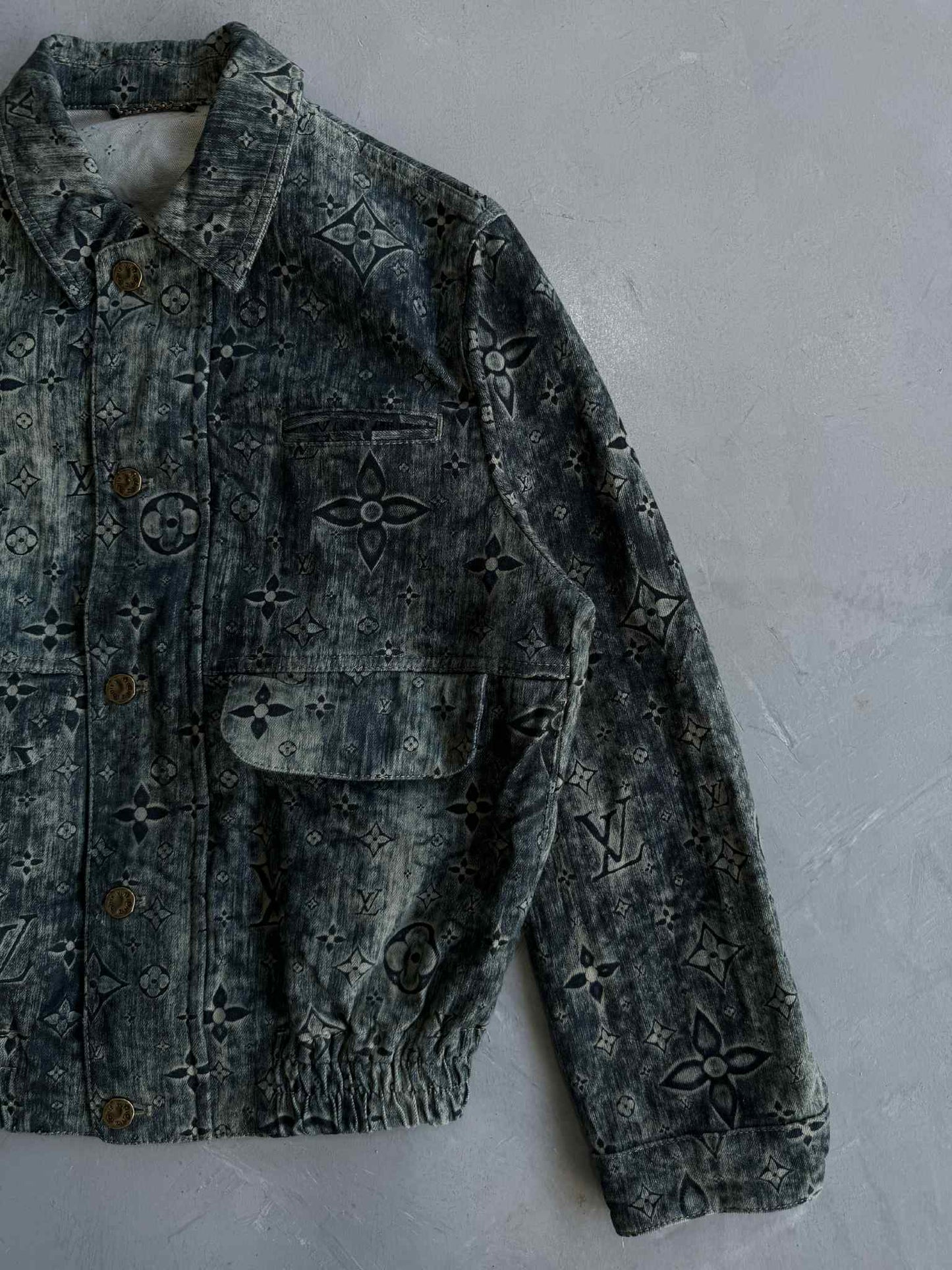 Louis Vuitton X Nigo Limited Edition Denim Jacket