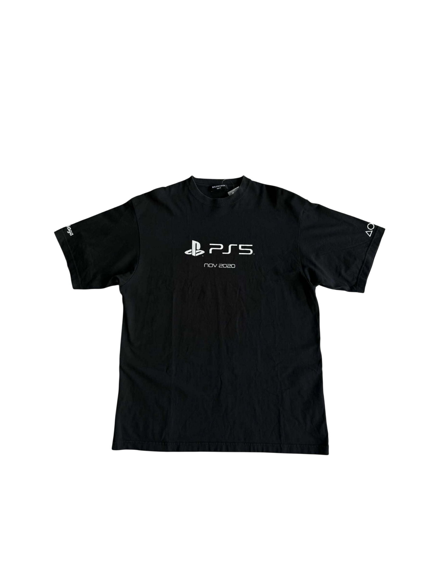 Balenciaga Ps5 Black tee