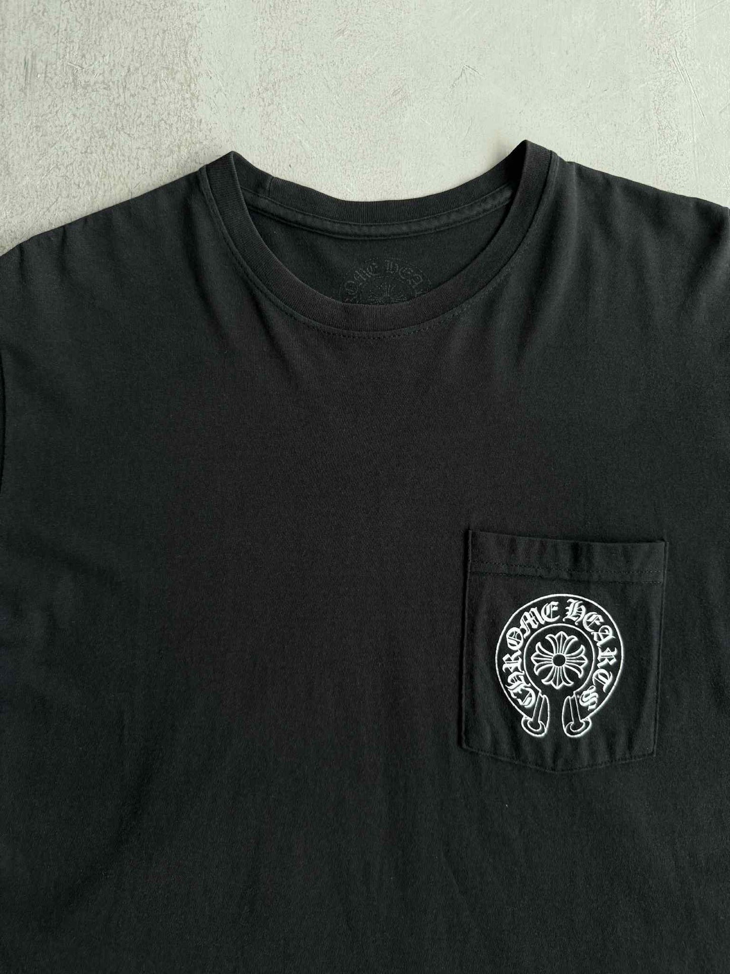 Chrome Hearts Los Angeles Horseshoe Exclusive Pocket Tee