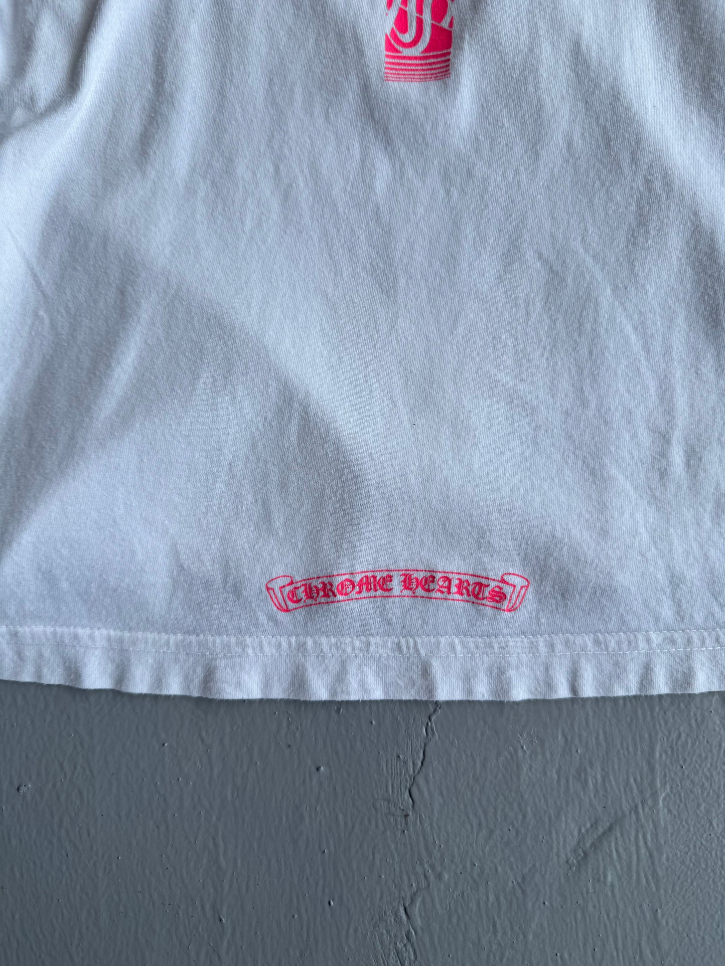 Chrome Hearts Pink Script Longsleeves