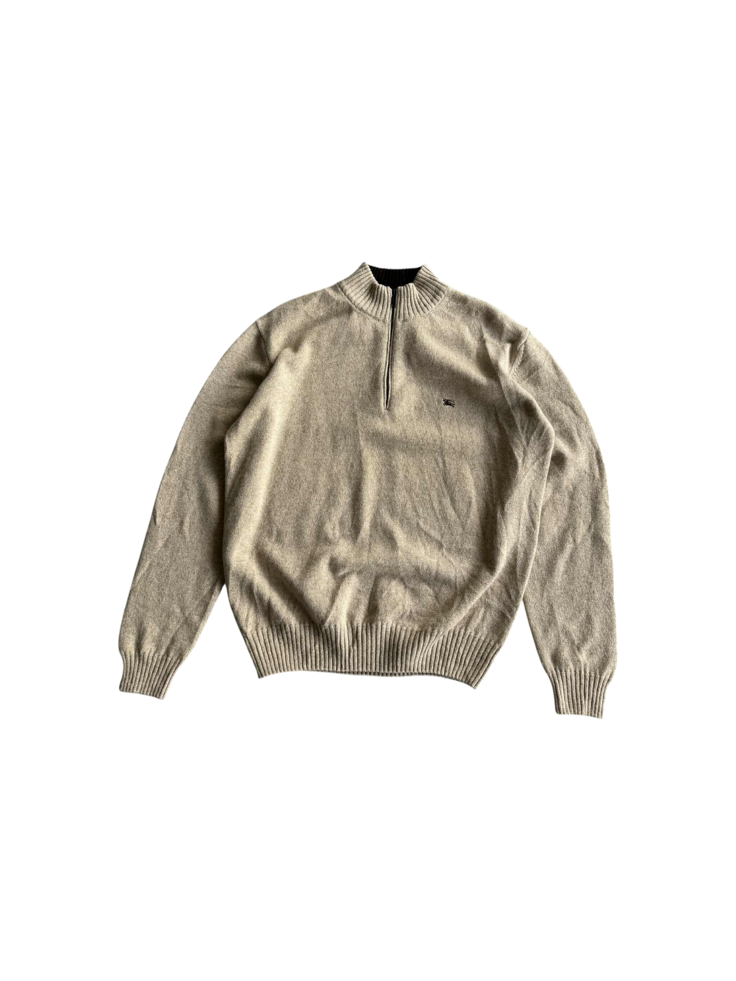 Burberry Quarter Zip Sweater