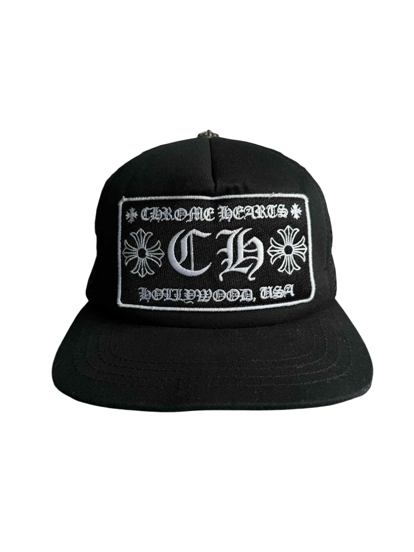 Chrome Hearts Black on Black Trucker Hat
