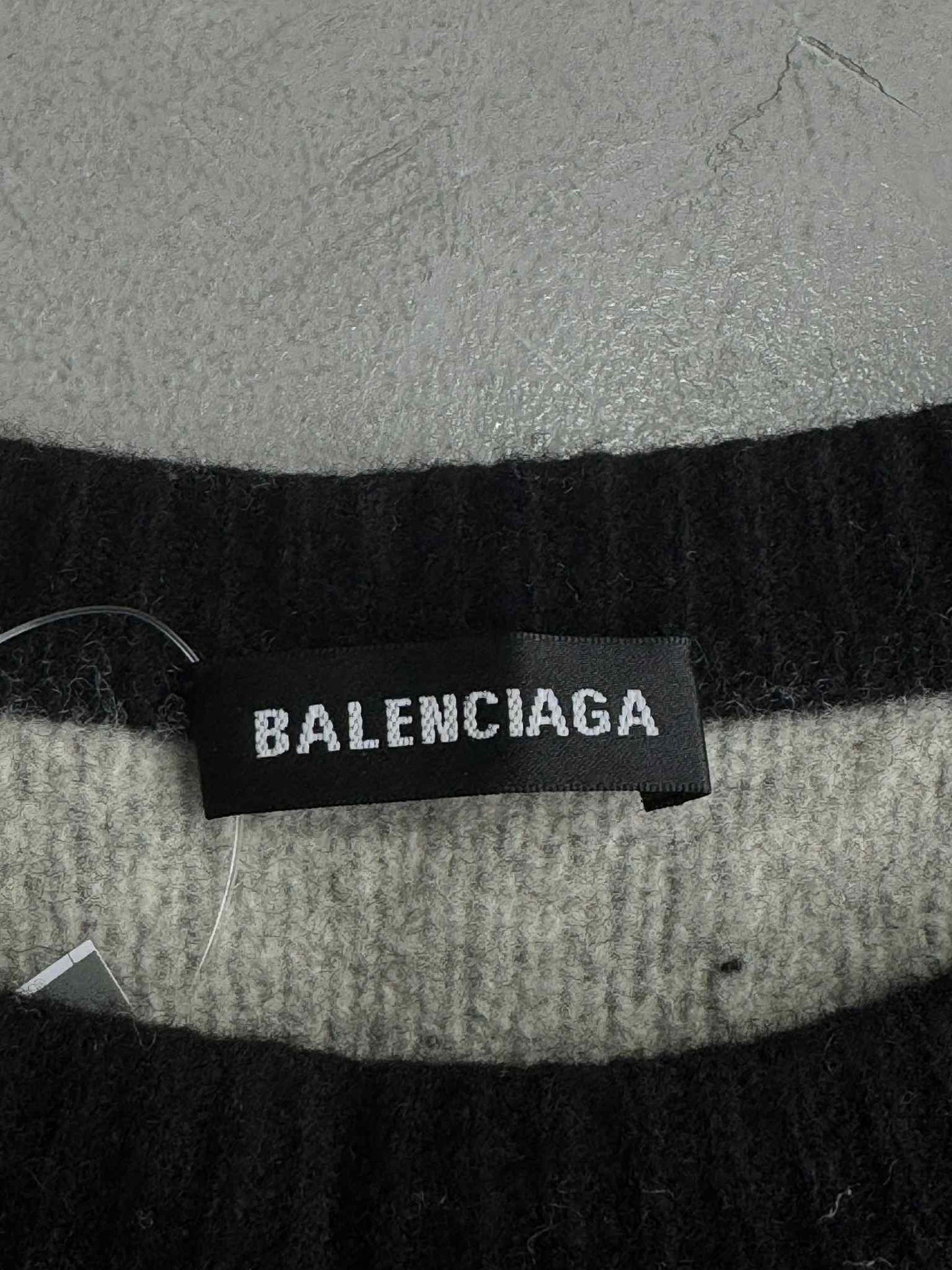 Balenciaga Women’s allover Logo Crewneck
