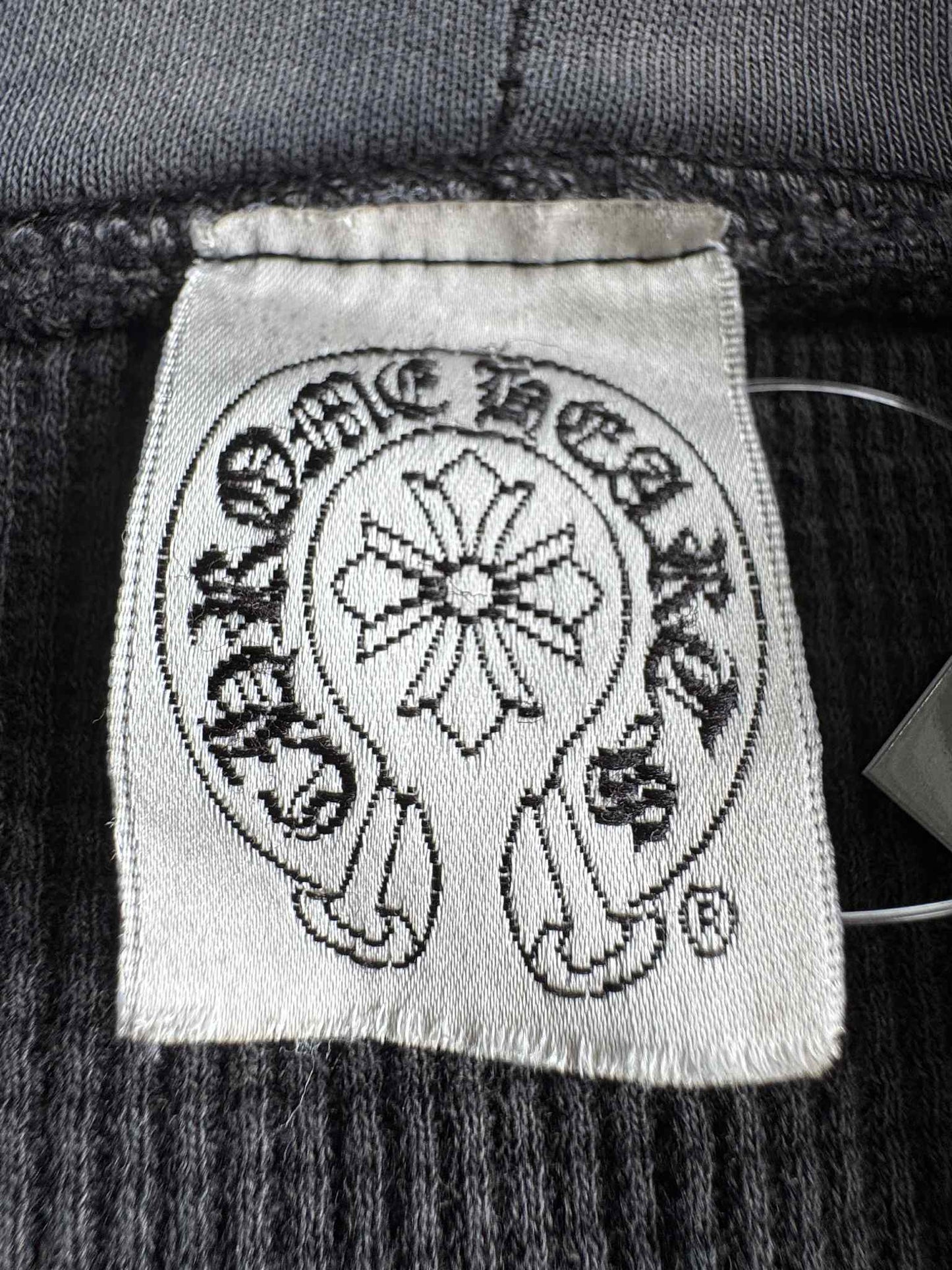 Vintage Chrome Hearts Scroll And Stars Thermal Hoodie