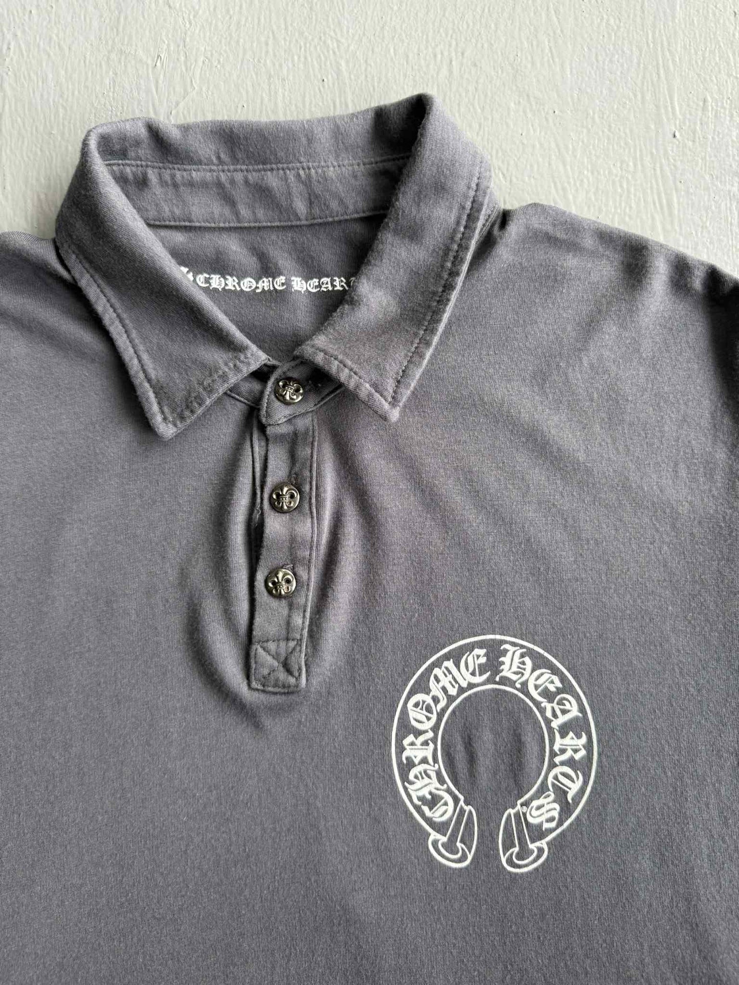 Chrome Hearts T-Bar Polo Shirt
