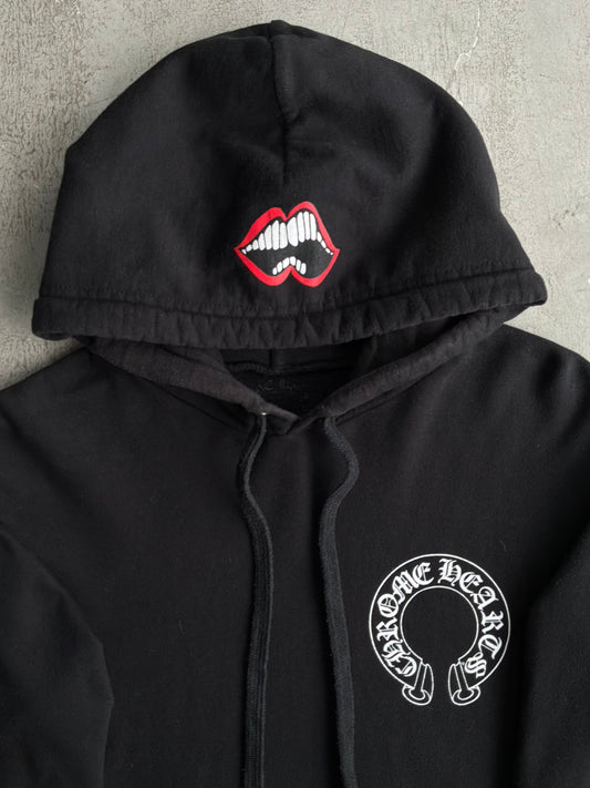 Chrome Hearts X Matty Boy Horseshoe Script Lip Hoodie