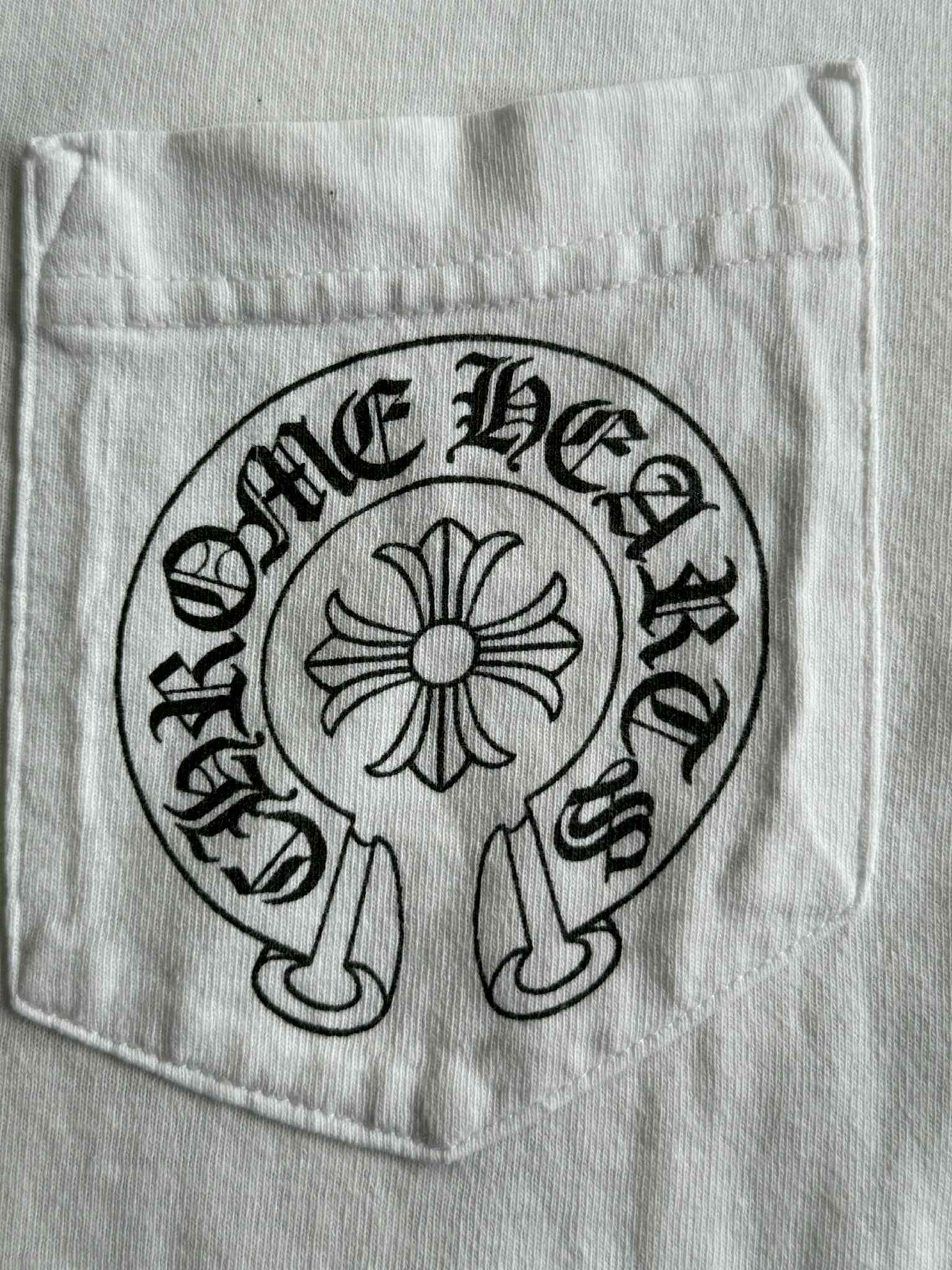 Vintage Chrome Hearts Floral Horseshoe Tee