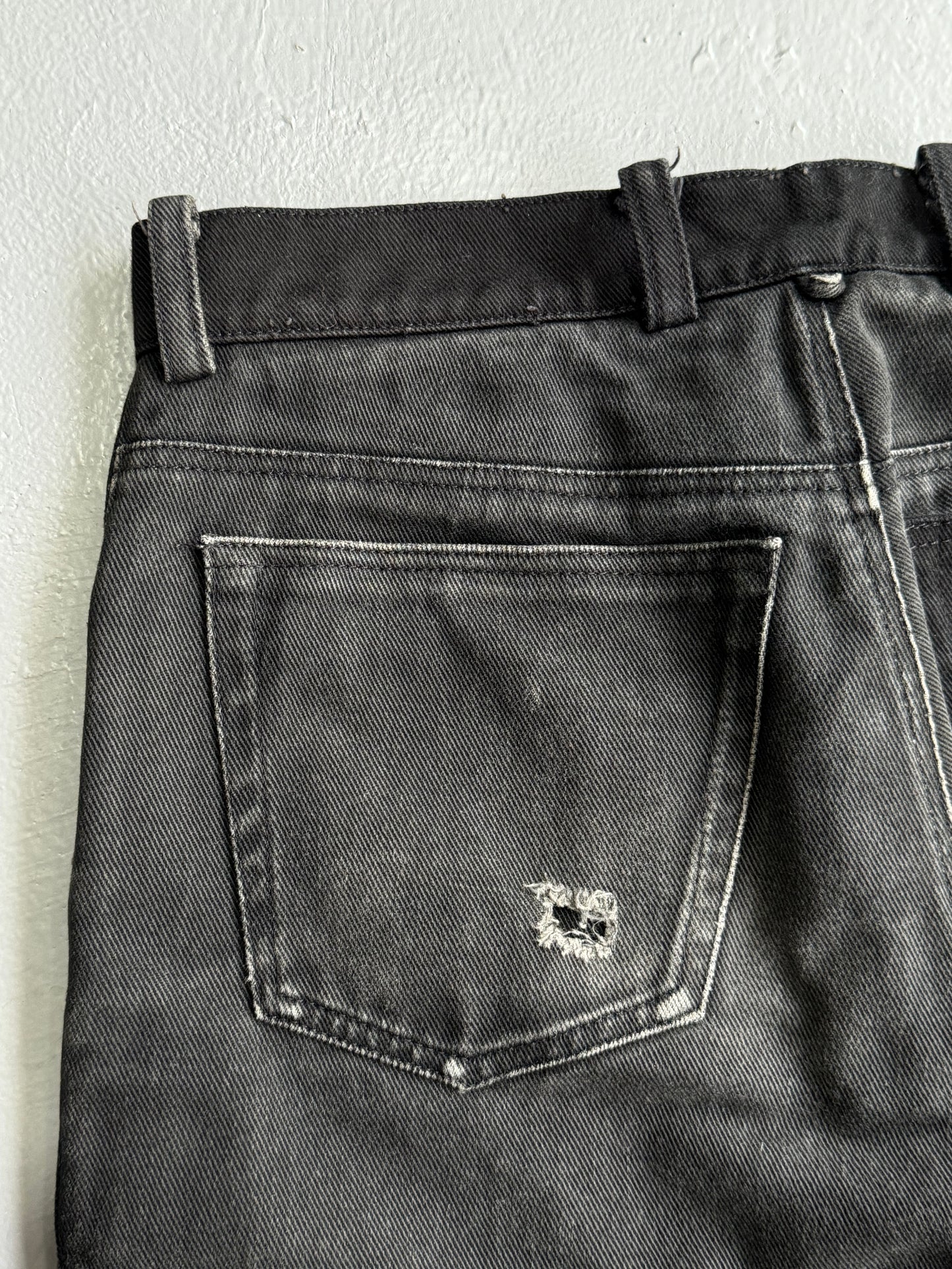Vintage Chrome Hearts ‘Fleur Knee’ Flare Pants