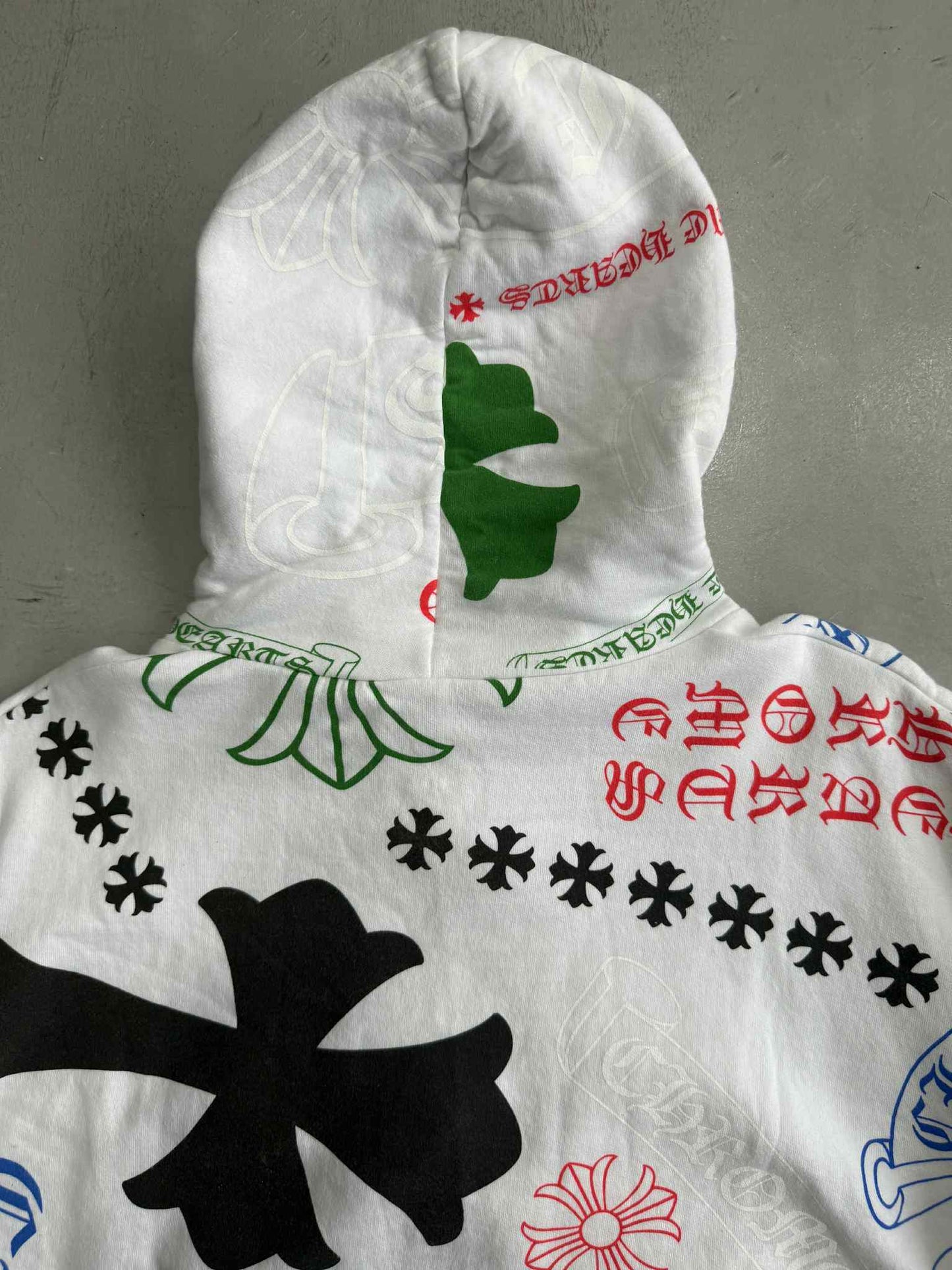 Chrome Hearts Stencil Pullover Hoodie