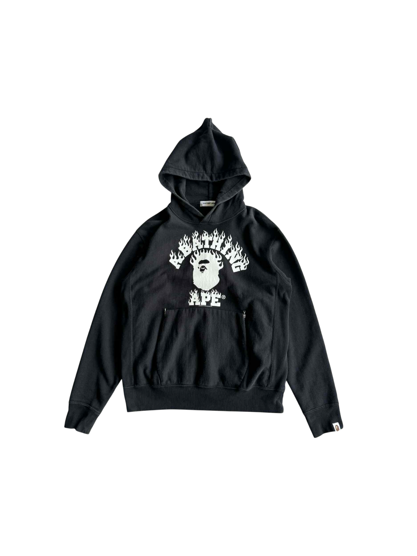 Bape Fire College Hoodie