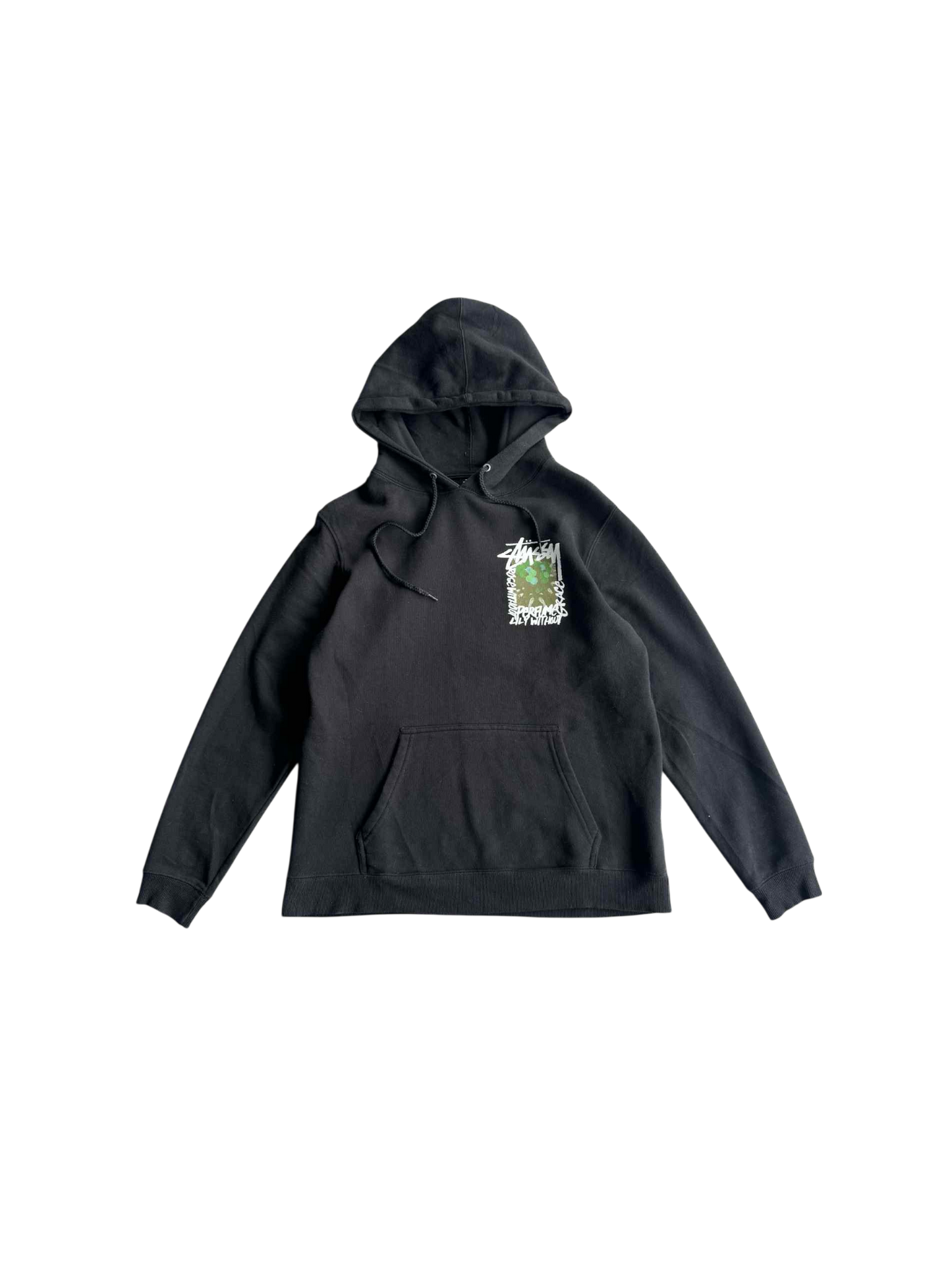 Stussy Camelias Black Hoodie