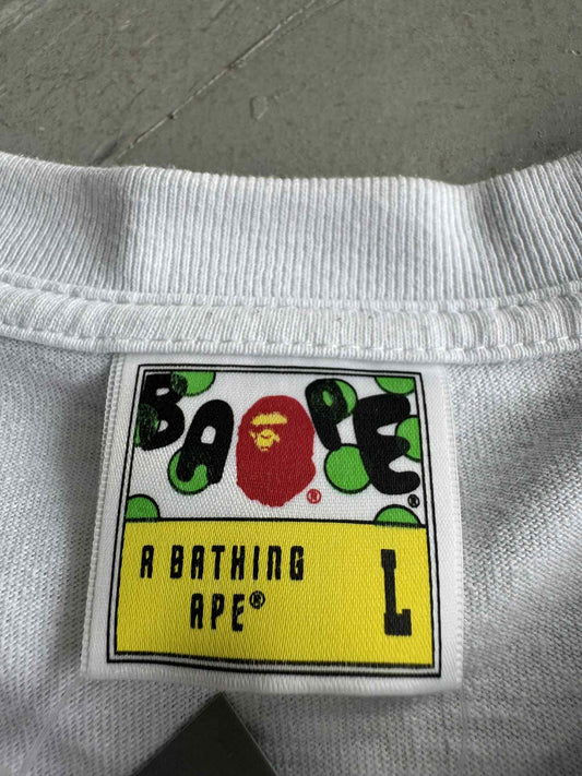 Bape Panda White/red Tee