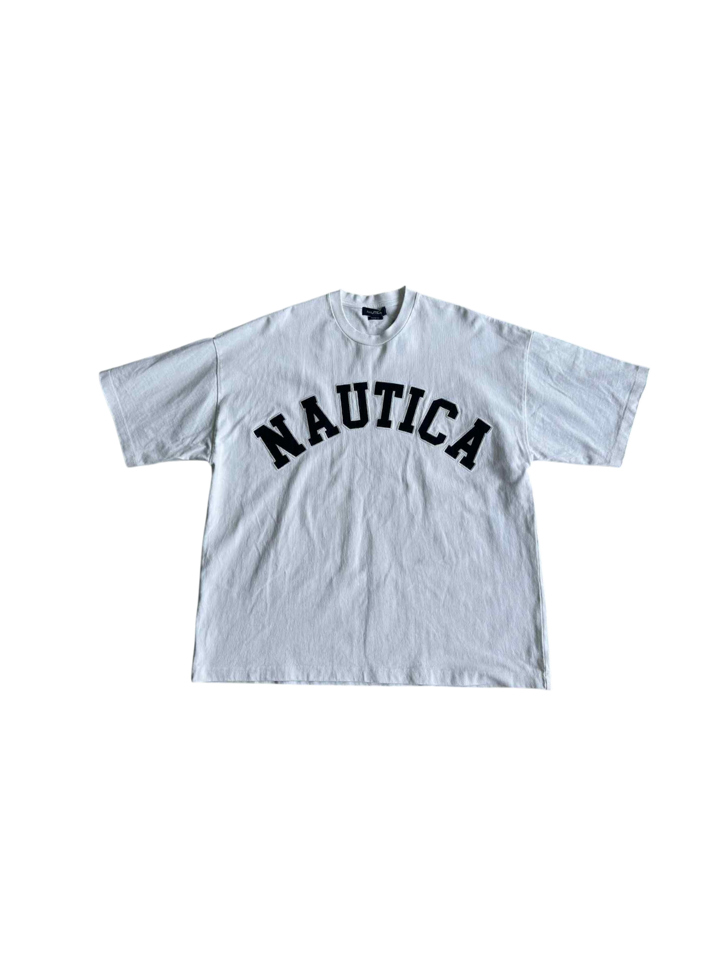 Nautica White Spellout Shirt