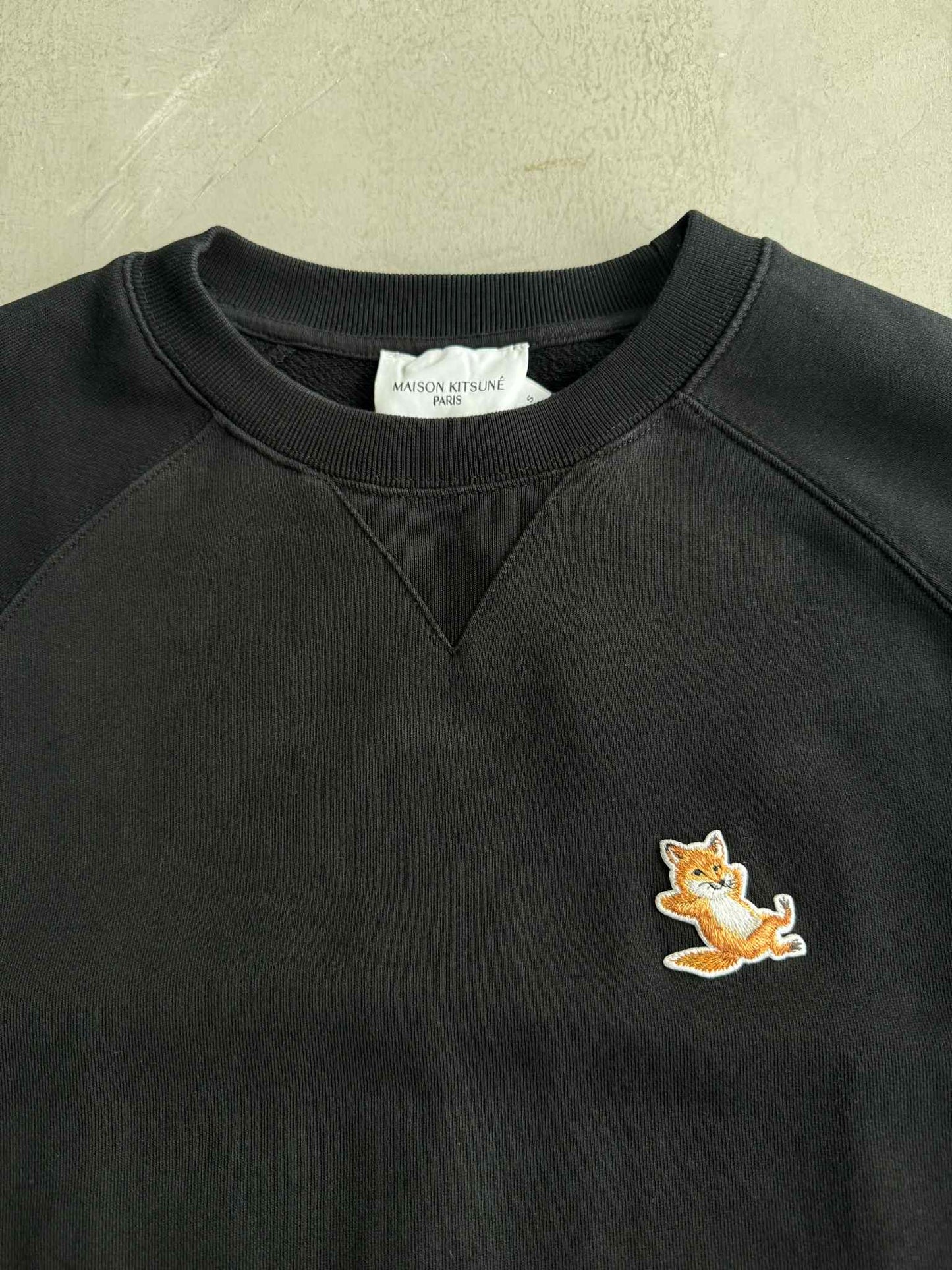 Maison Kitsunè Chillax Fox Patch Sweatshirt
