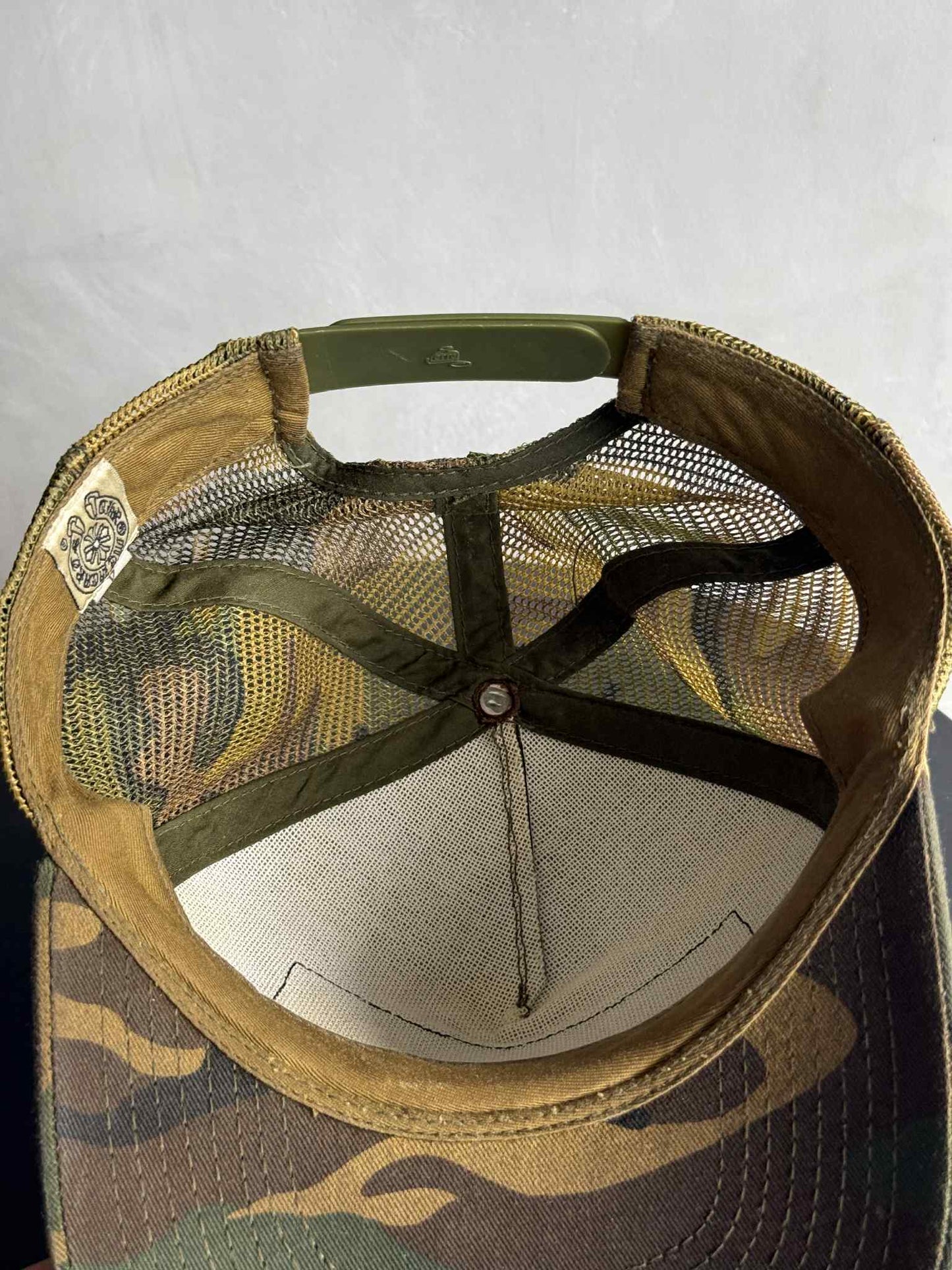 Vintage Chrome Hearts Camouflage Trucker Hat