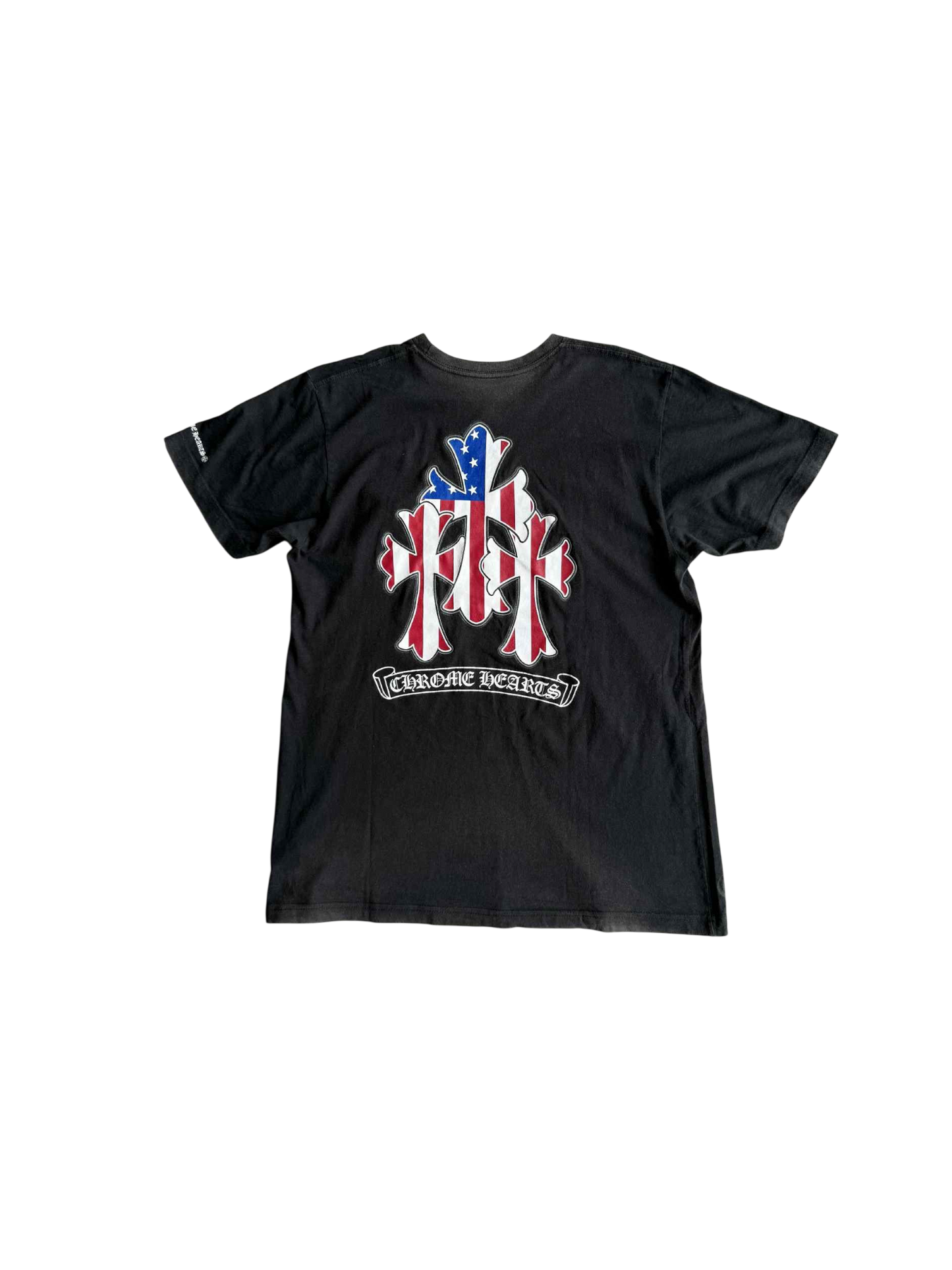 Chrome Hearts Tripple Cross National Flag Tee