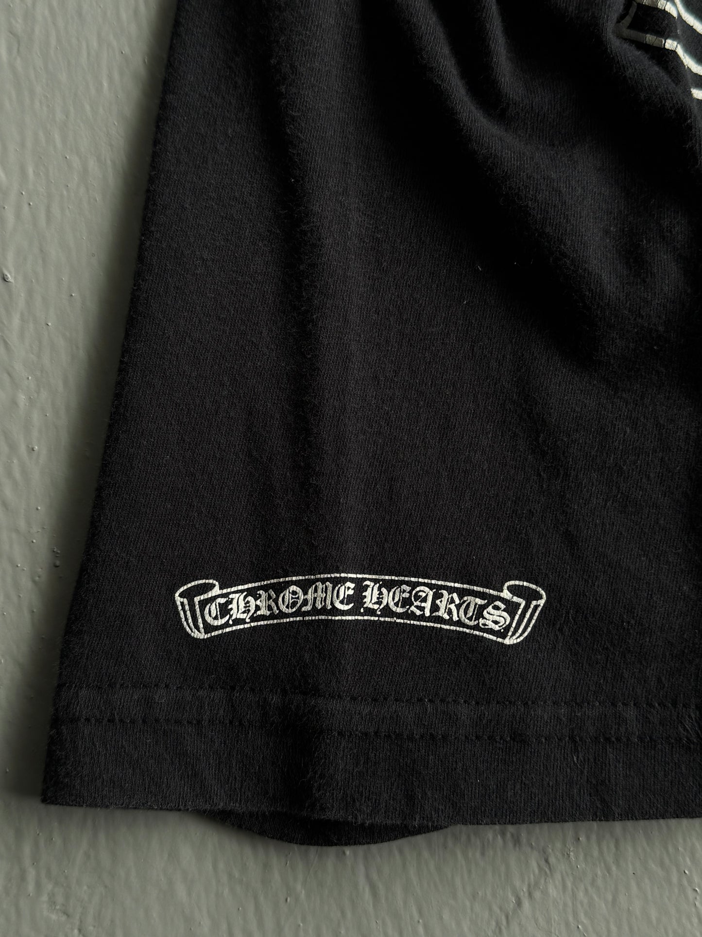 Chrome Hearts Scroll Logo Tee