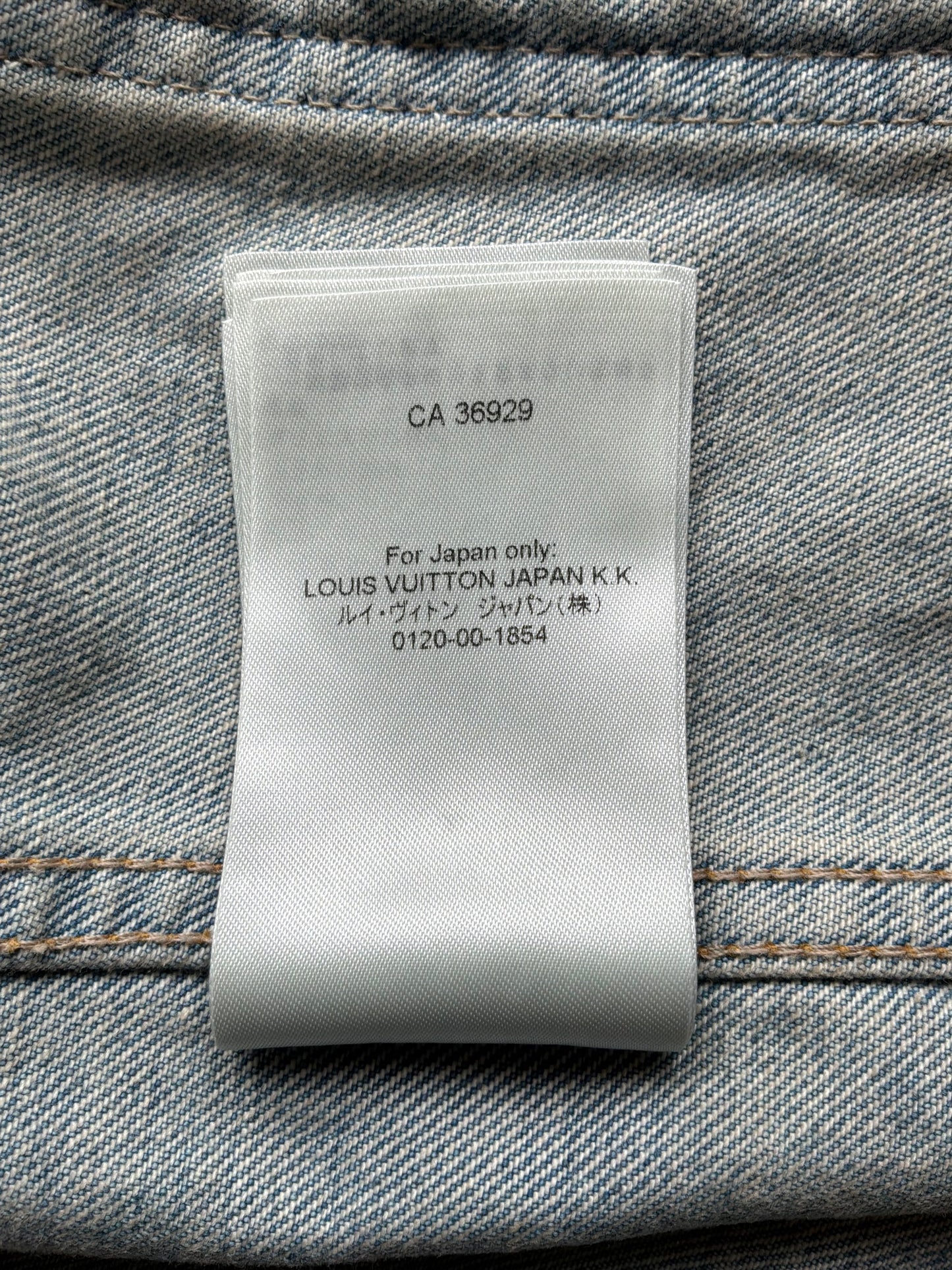 Louis Vuitton Staple Edition Denim Jacket