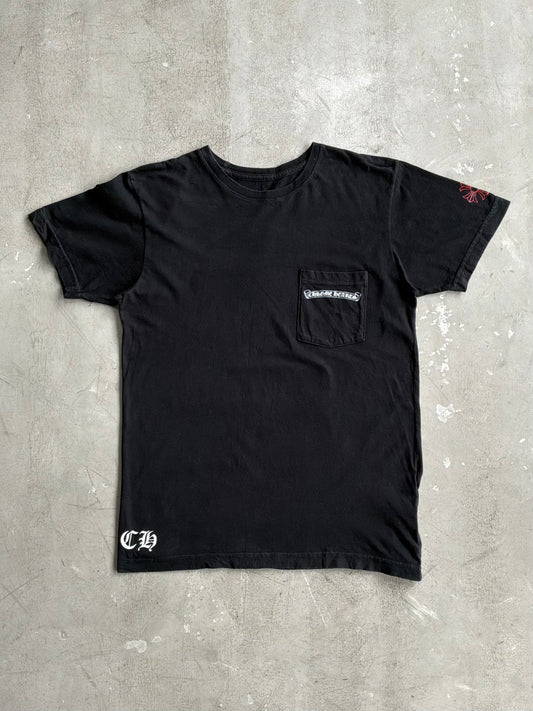 Chrome Hearts USA Scroll Logo Tee
