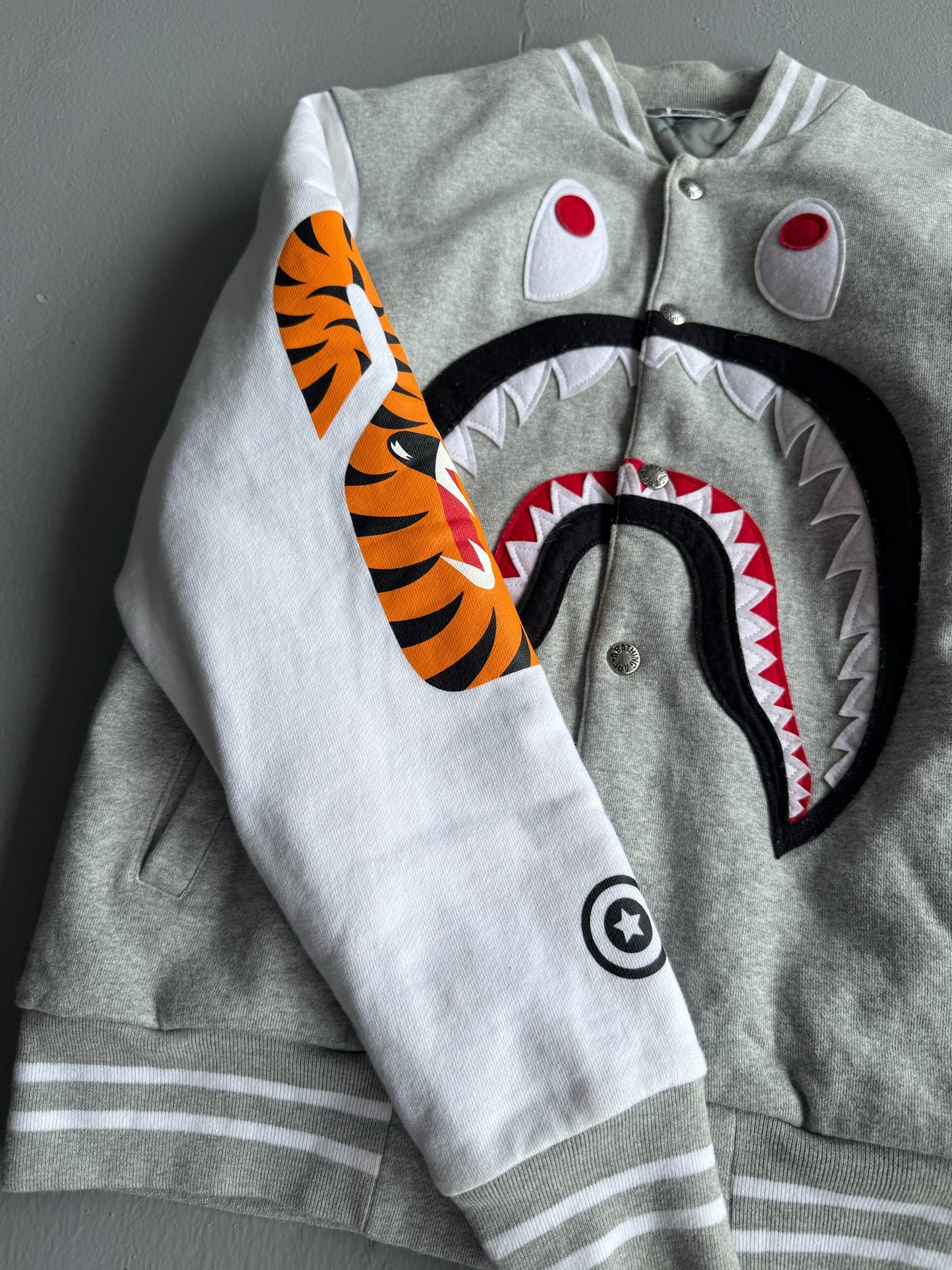 Bape Shark Varsity Jacket