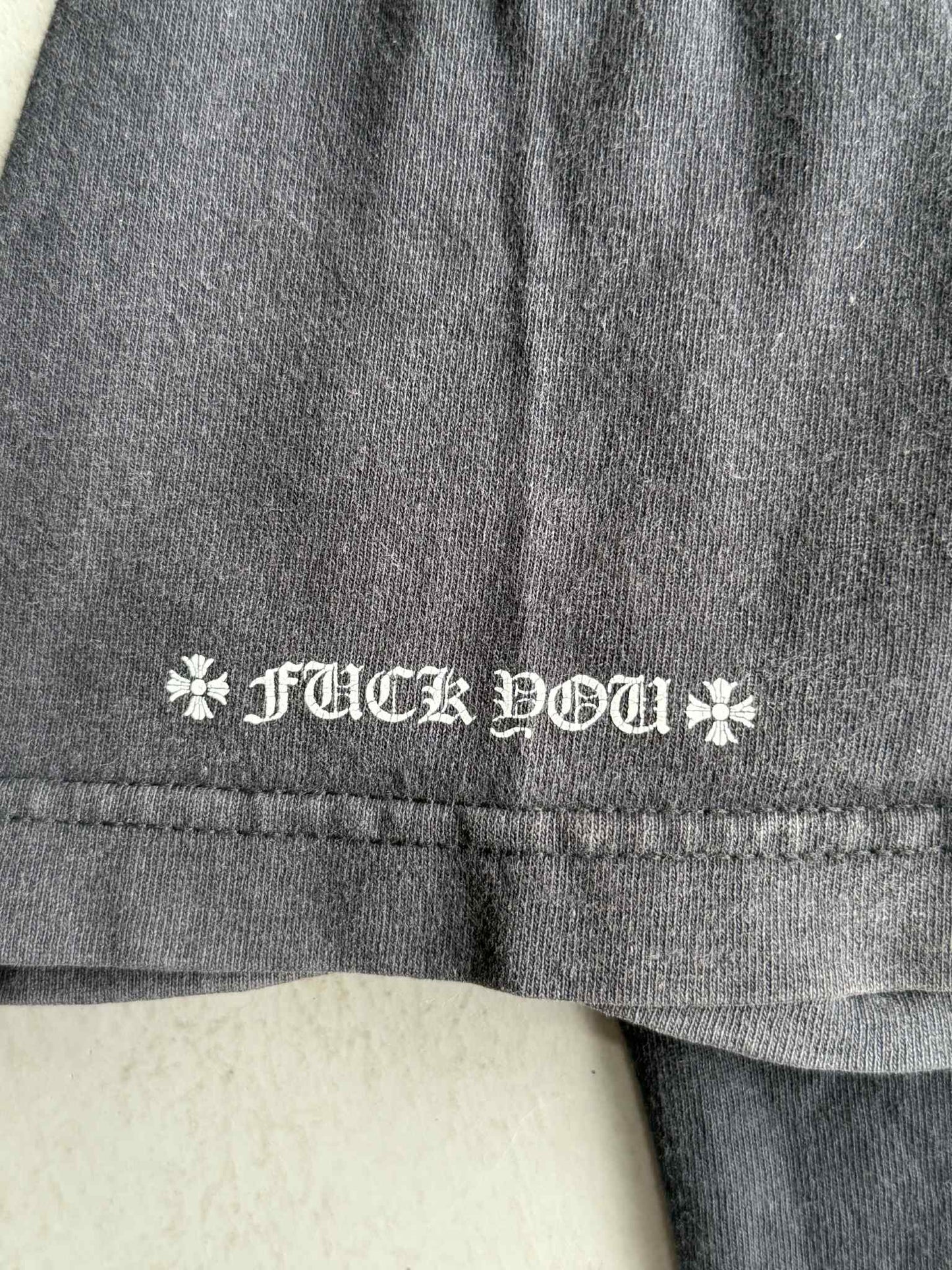 Chrome Hearts Black Horseshoe tee