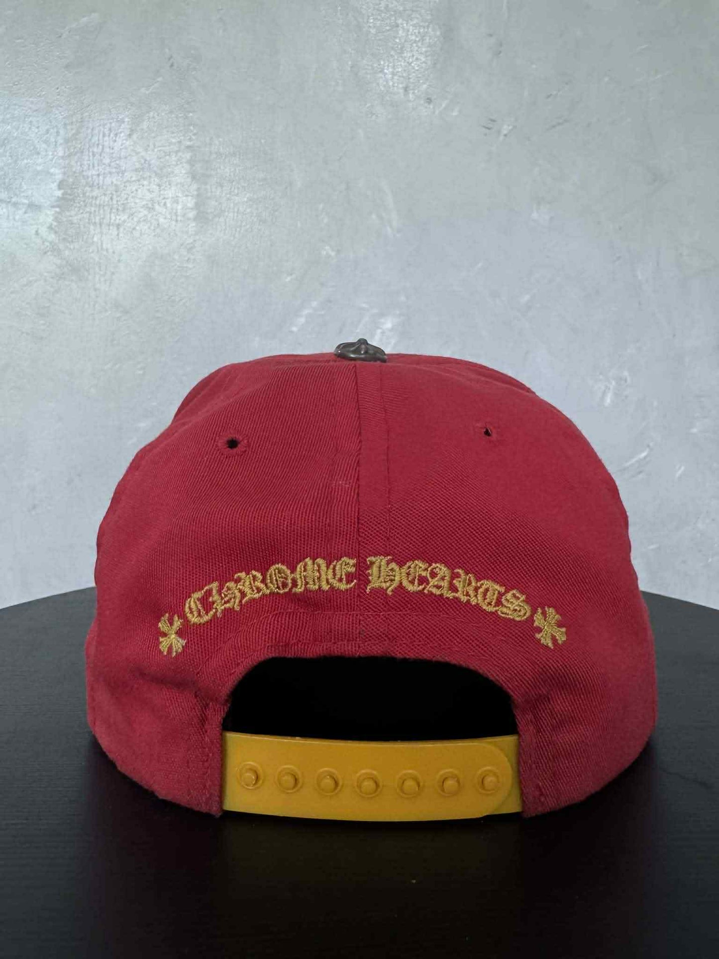 Chrome Hearts Red CH imbroidered Baseball Cap