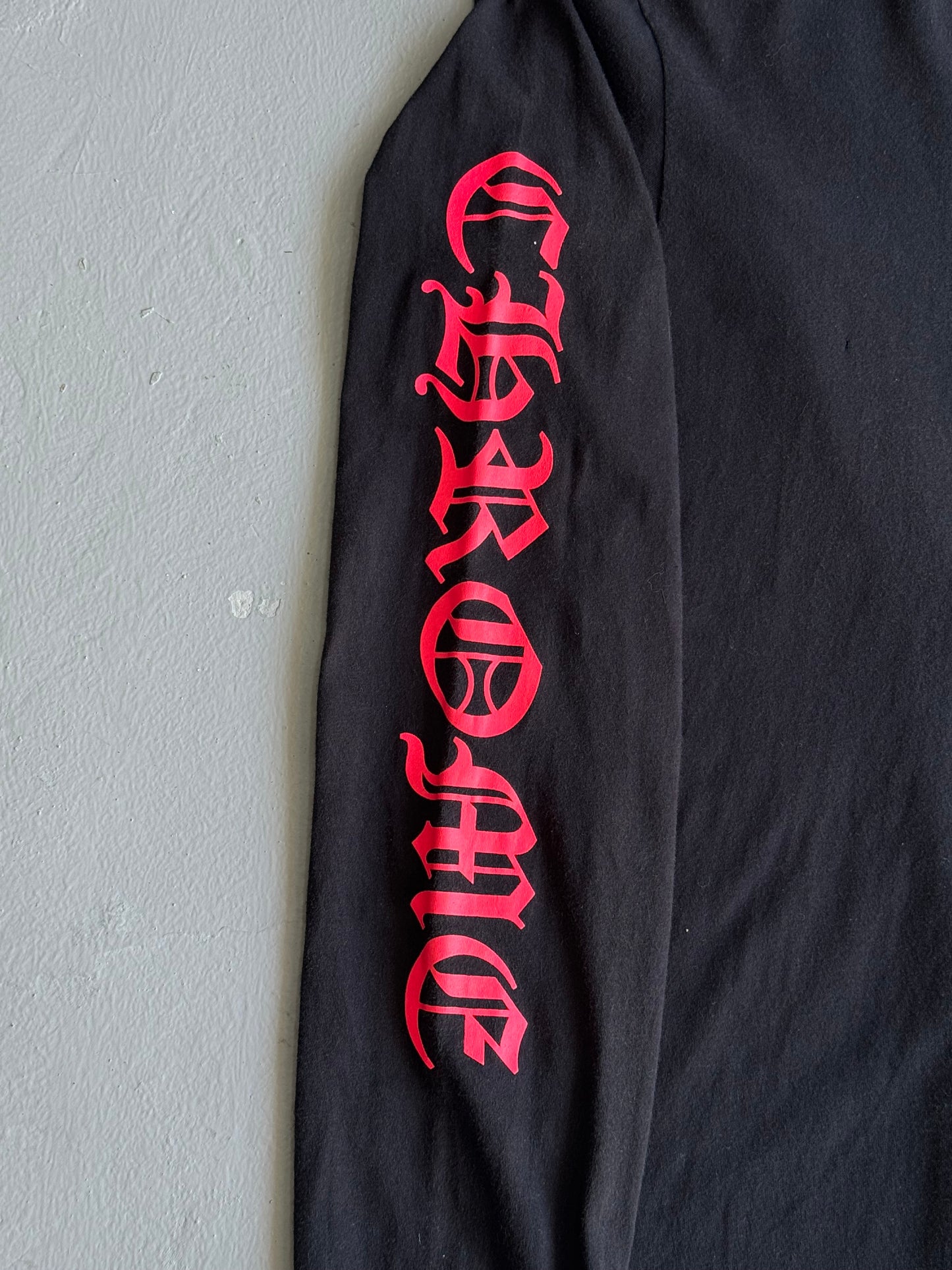 Chrome Hearts Red Script Longsleeves