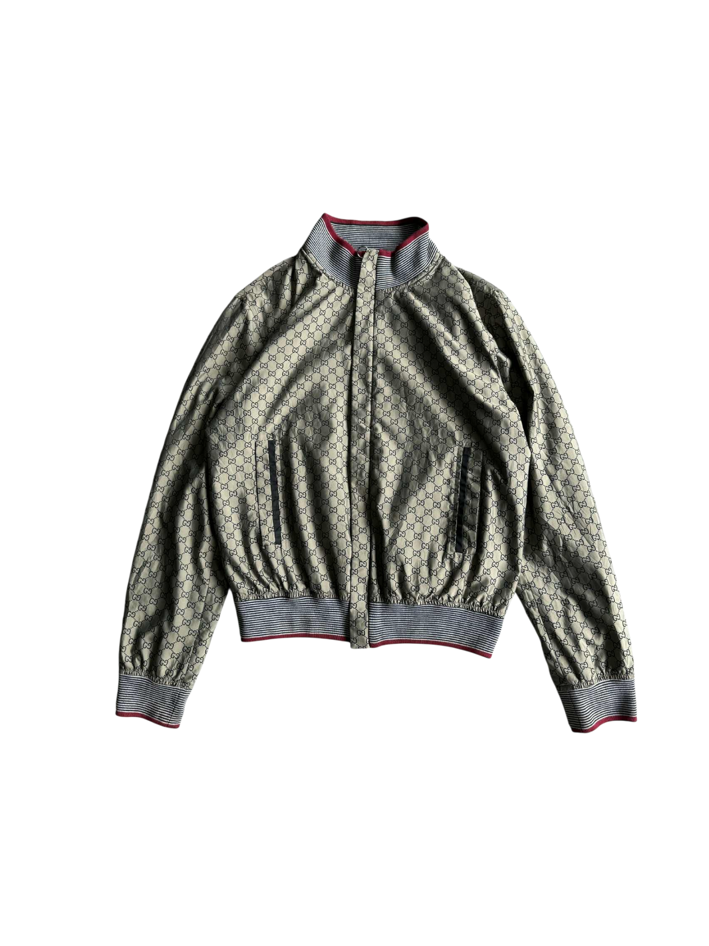 Gucci GG Pattern zip up jacket