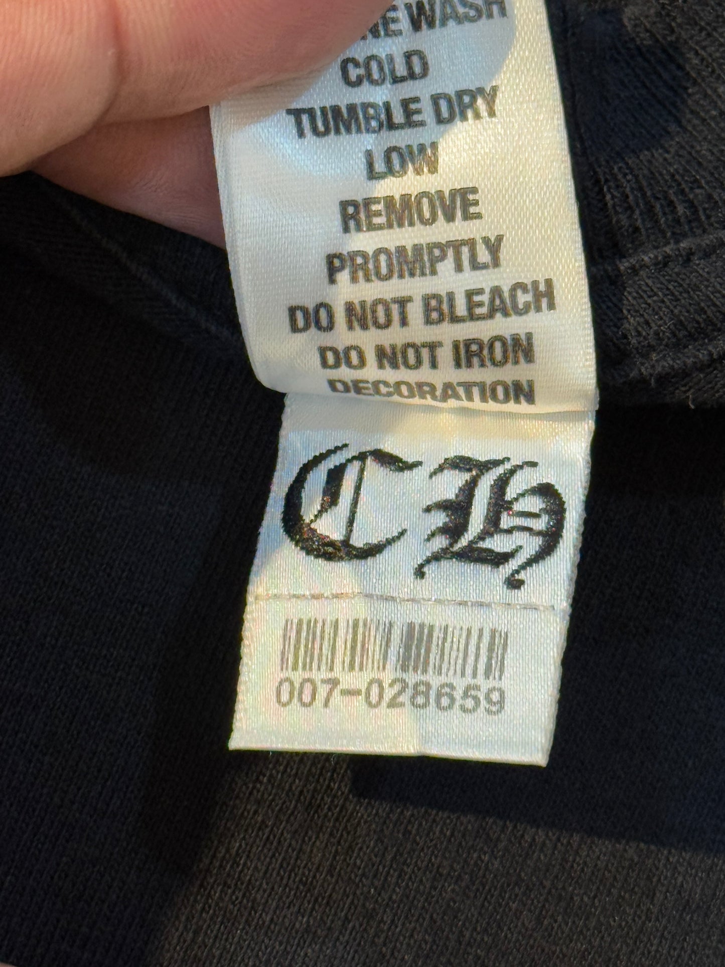 Vintage Chrome Hearts ‘STAFF’ Longsleeves