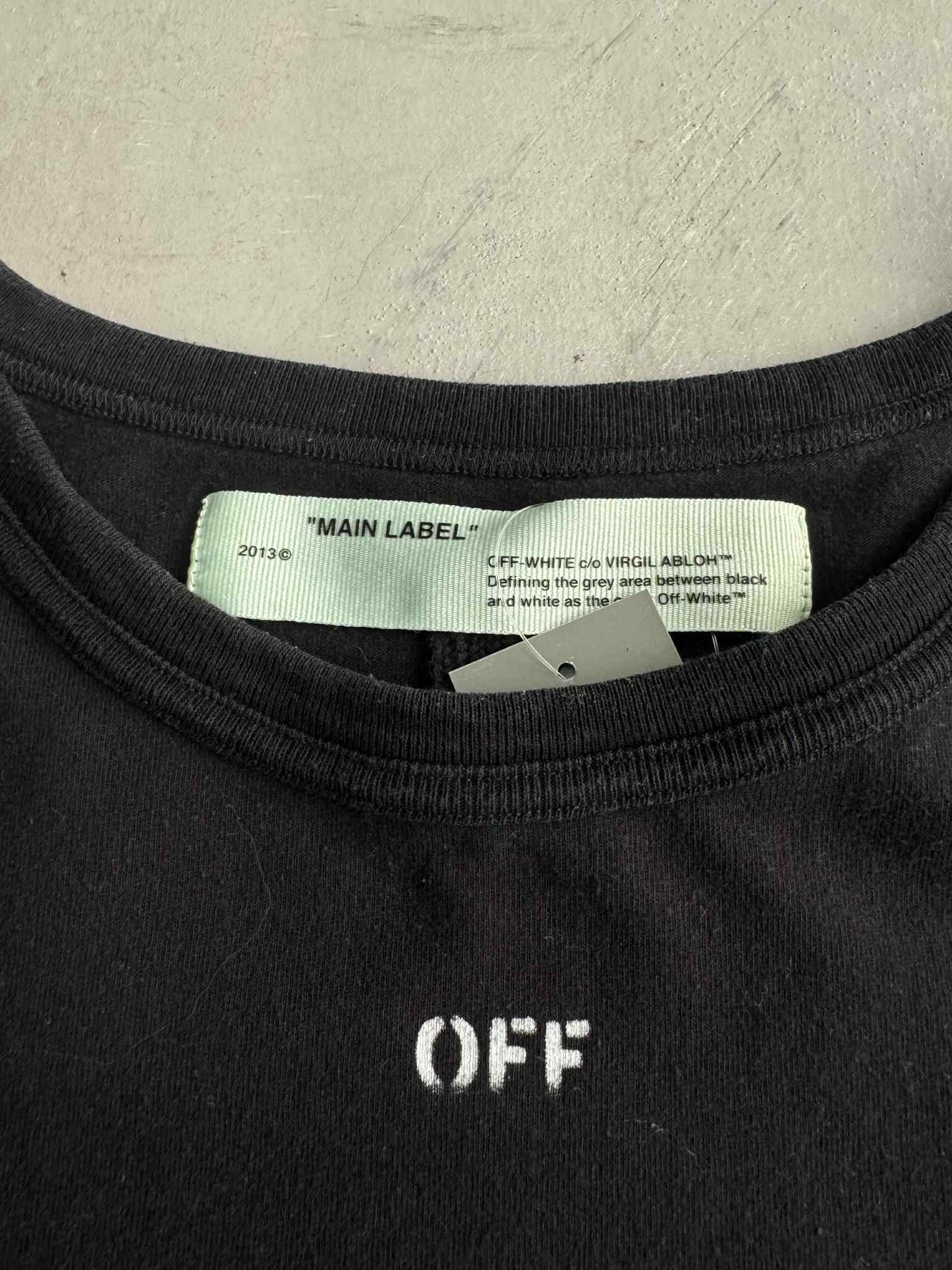 Off White Temperature T shirt