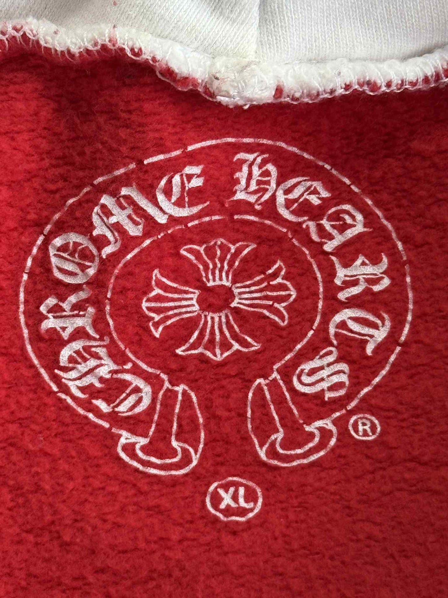 Chrome Hearts Matty Boy Red White Blue Chomper Hoodie
