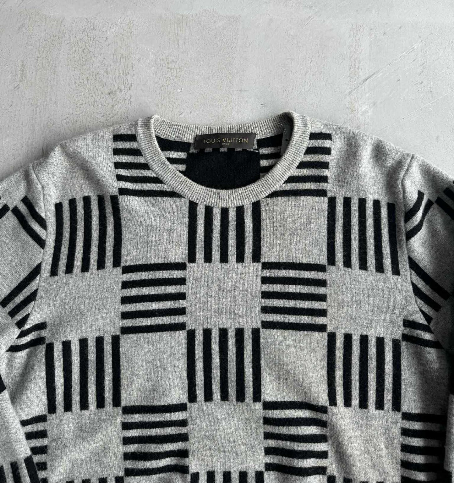 Louis Vuitton Gray Sweater