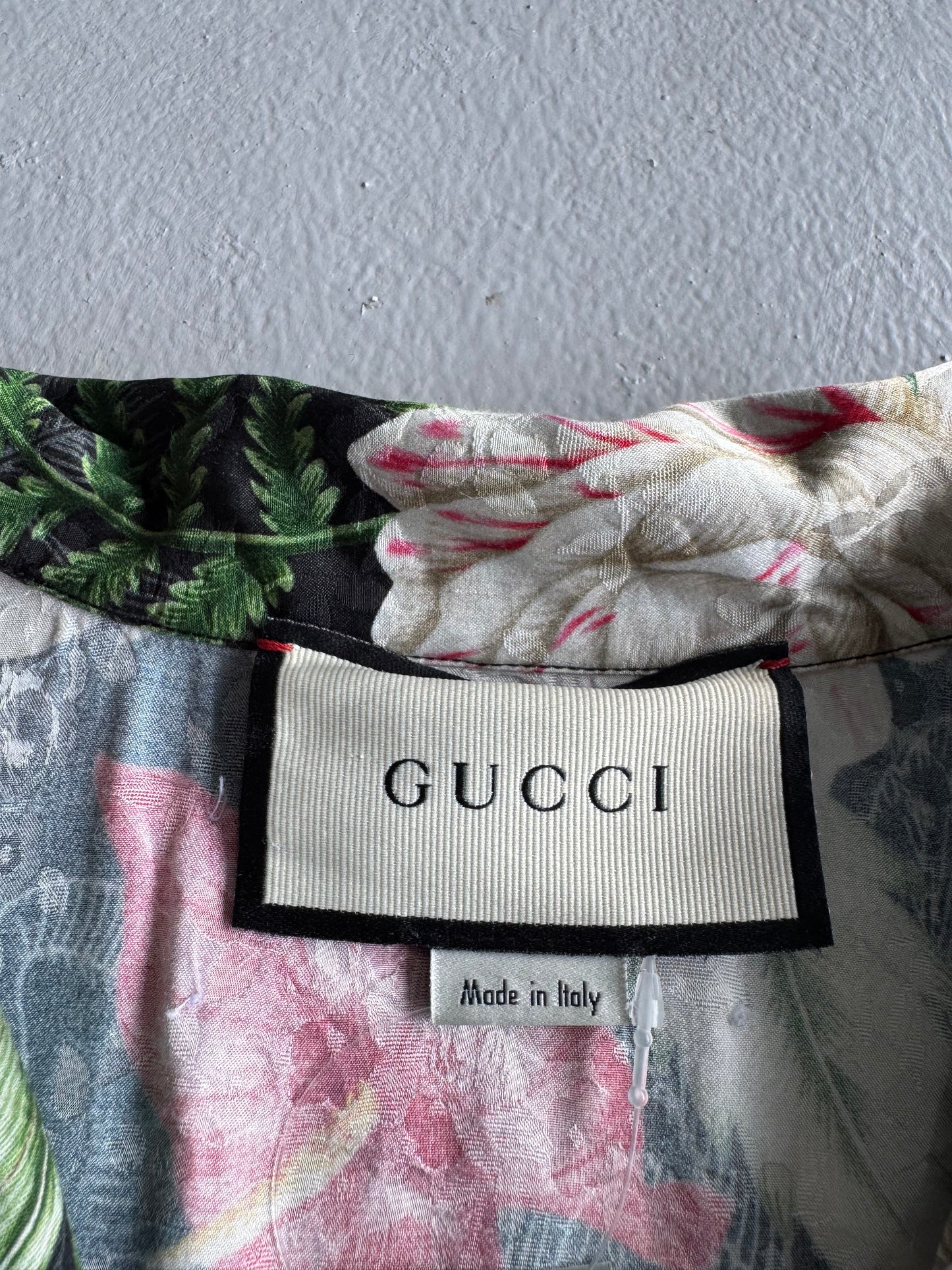 Gucci Polo Button Down Floral