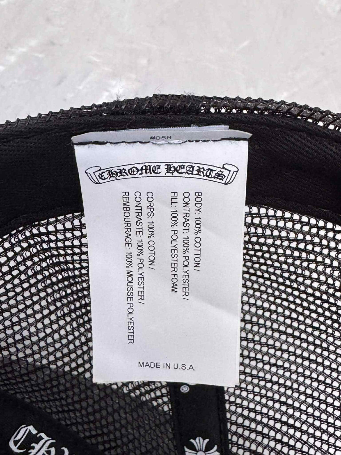 Chrome Hearts Dover Street Cap