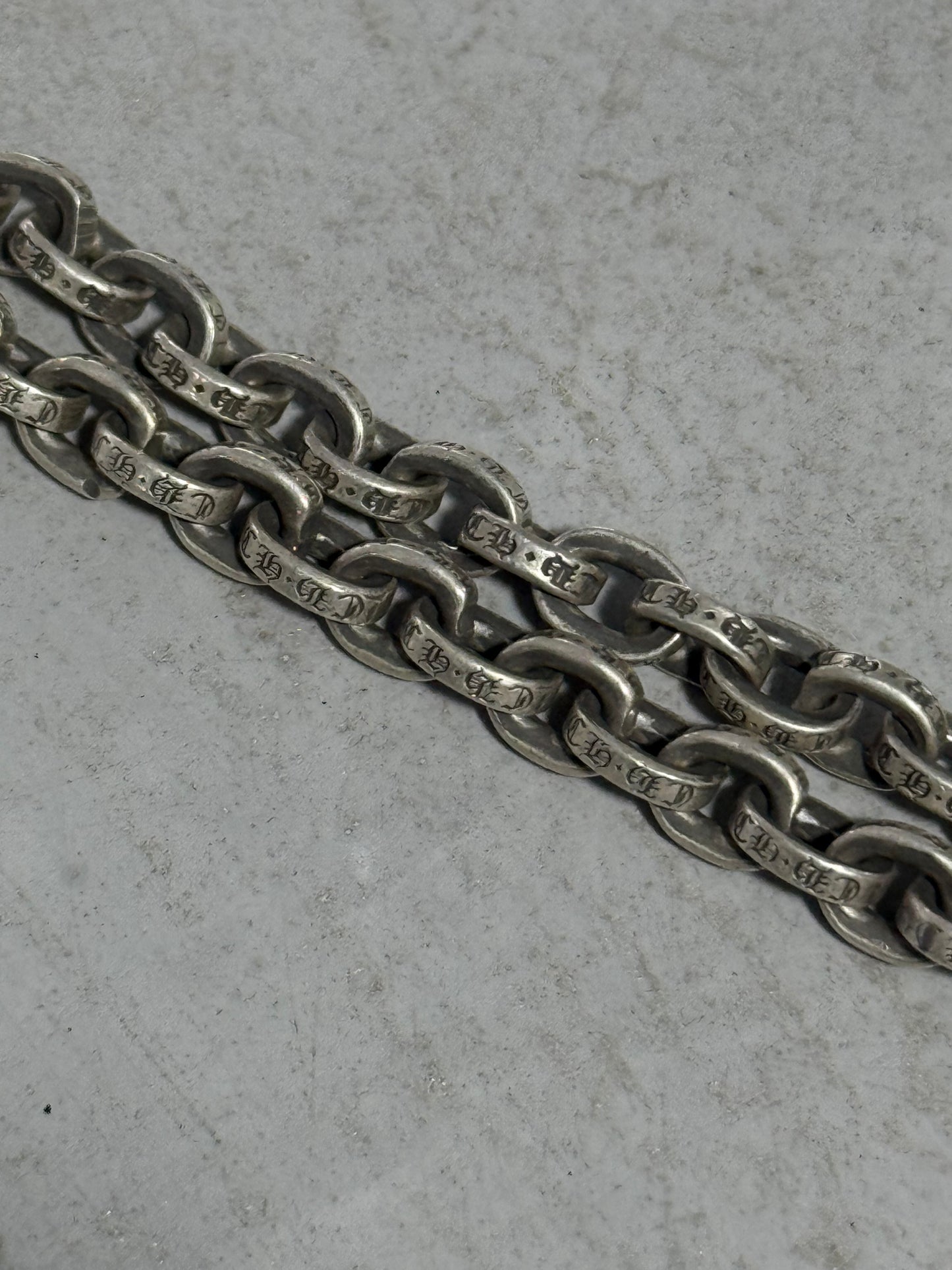 Chrome Hearts 8” Paper Chain Bracelet