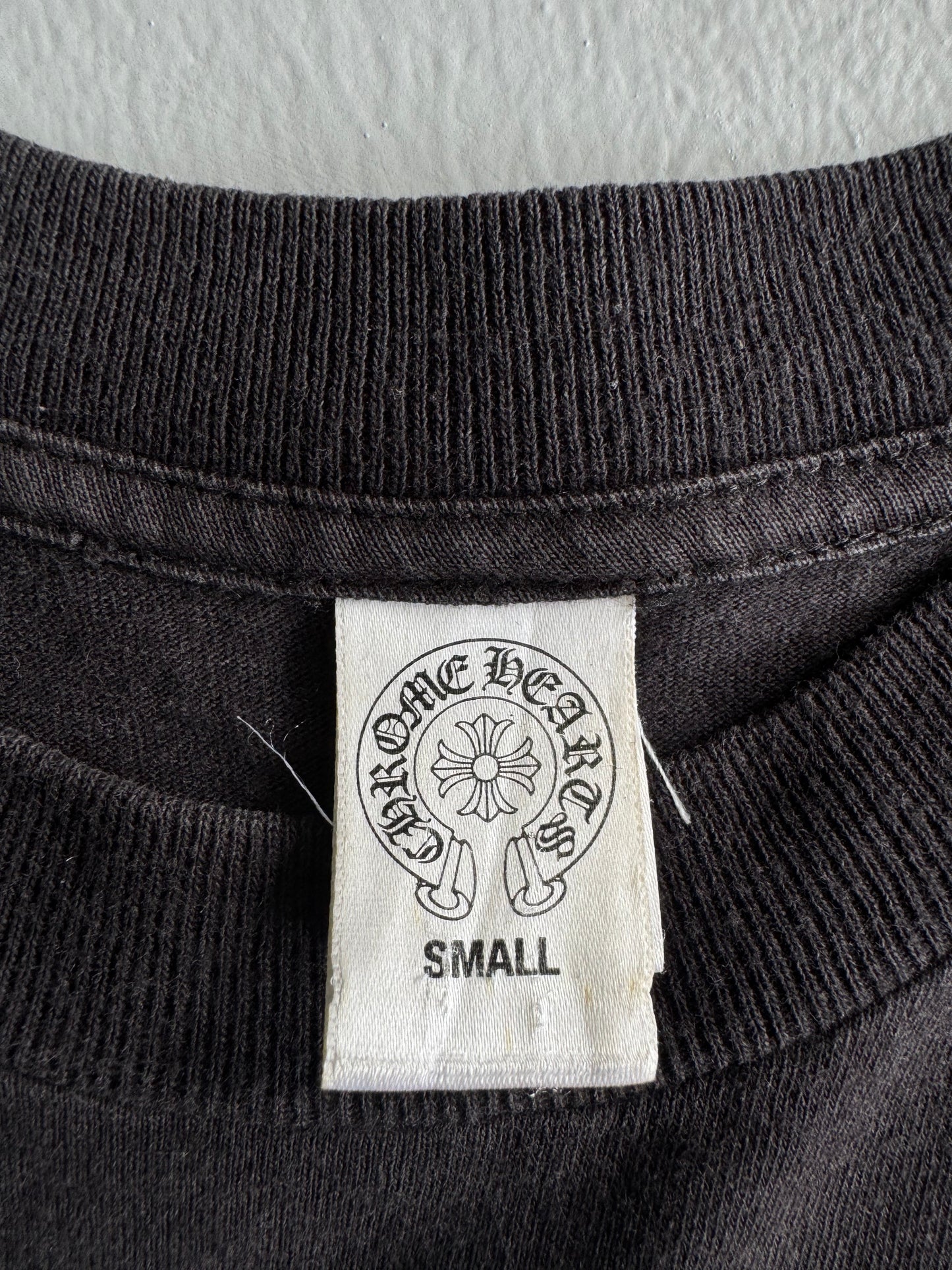 Vintage Chrome Hearts Neck Star Logo Tee