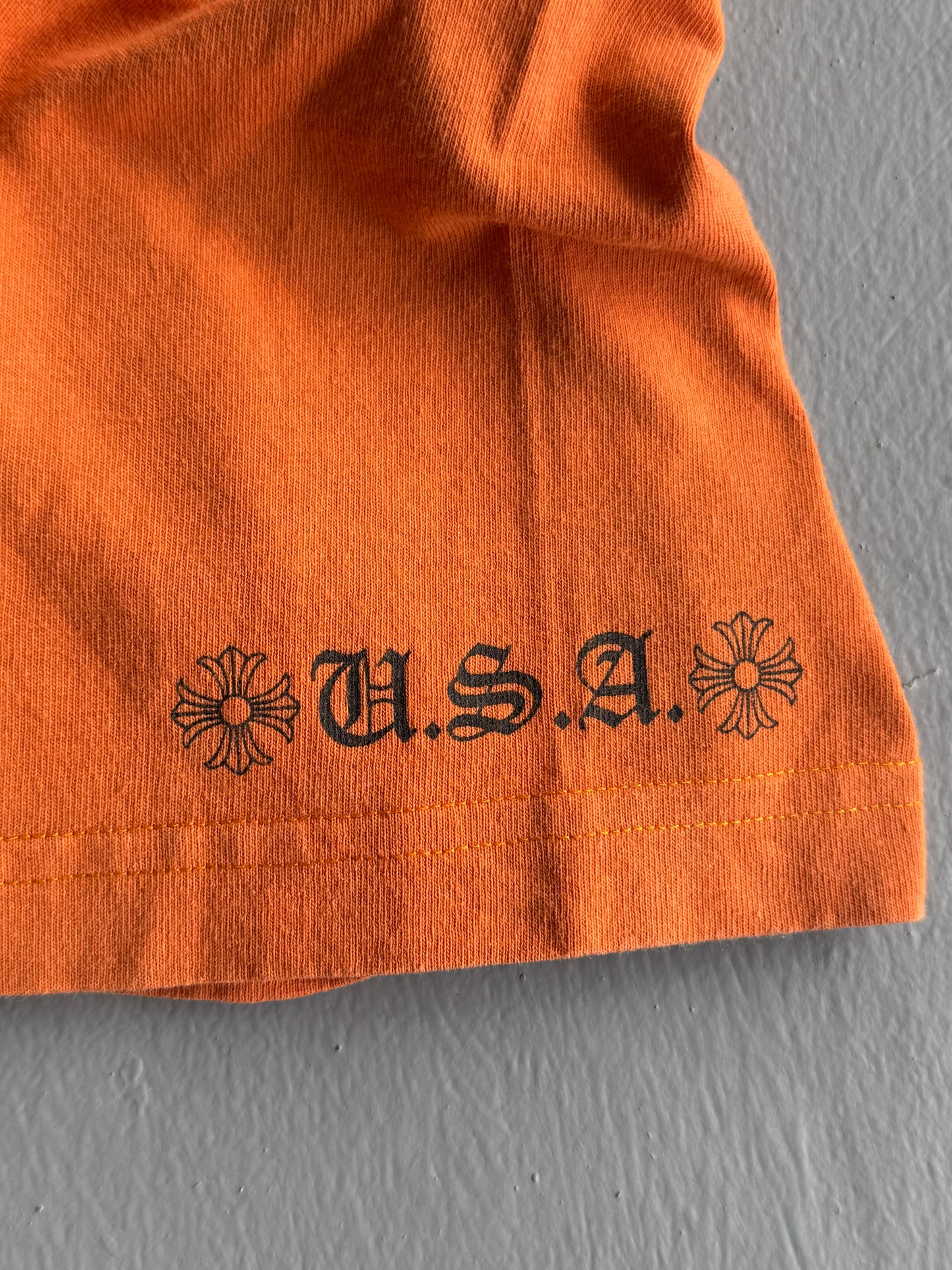 Chrome Hearts Vine Dagger Orange Tee