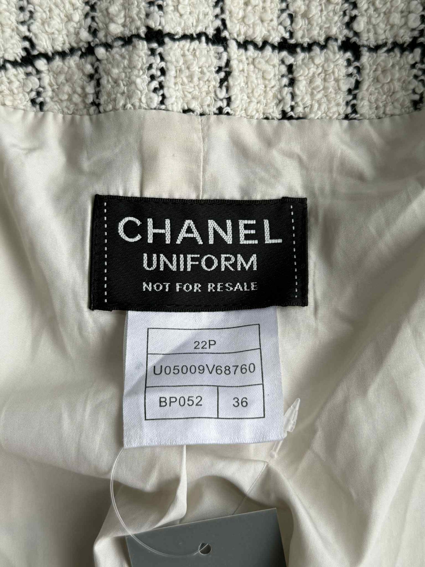 Chanel Uniform Tweed Jacket